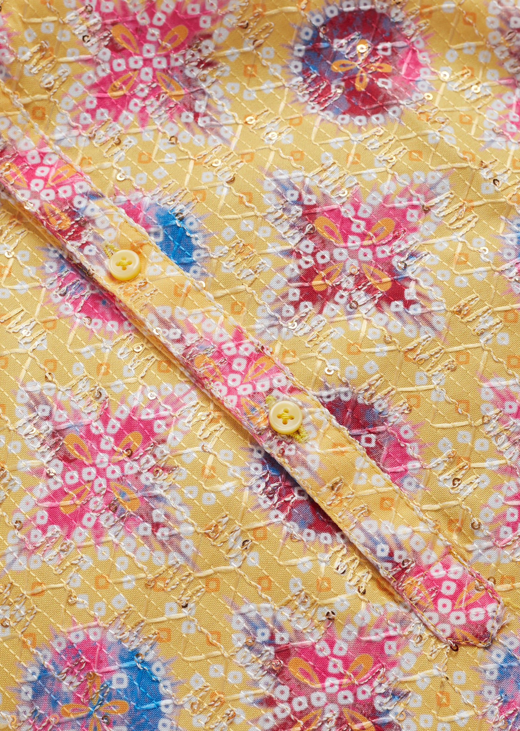 A vibrant printed kurta set perfect for festive comfort - Image 5