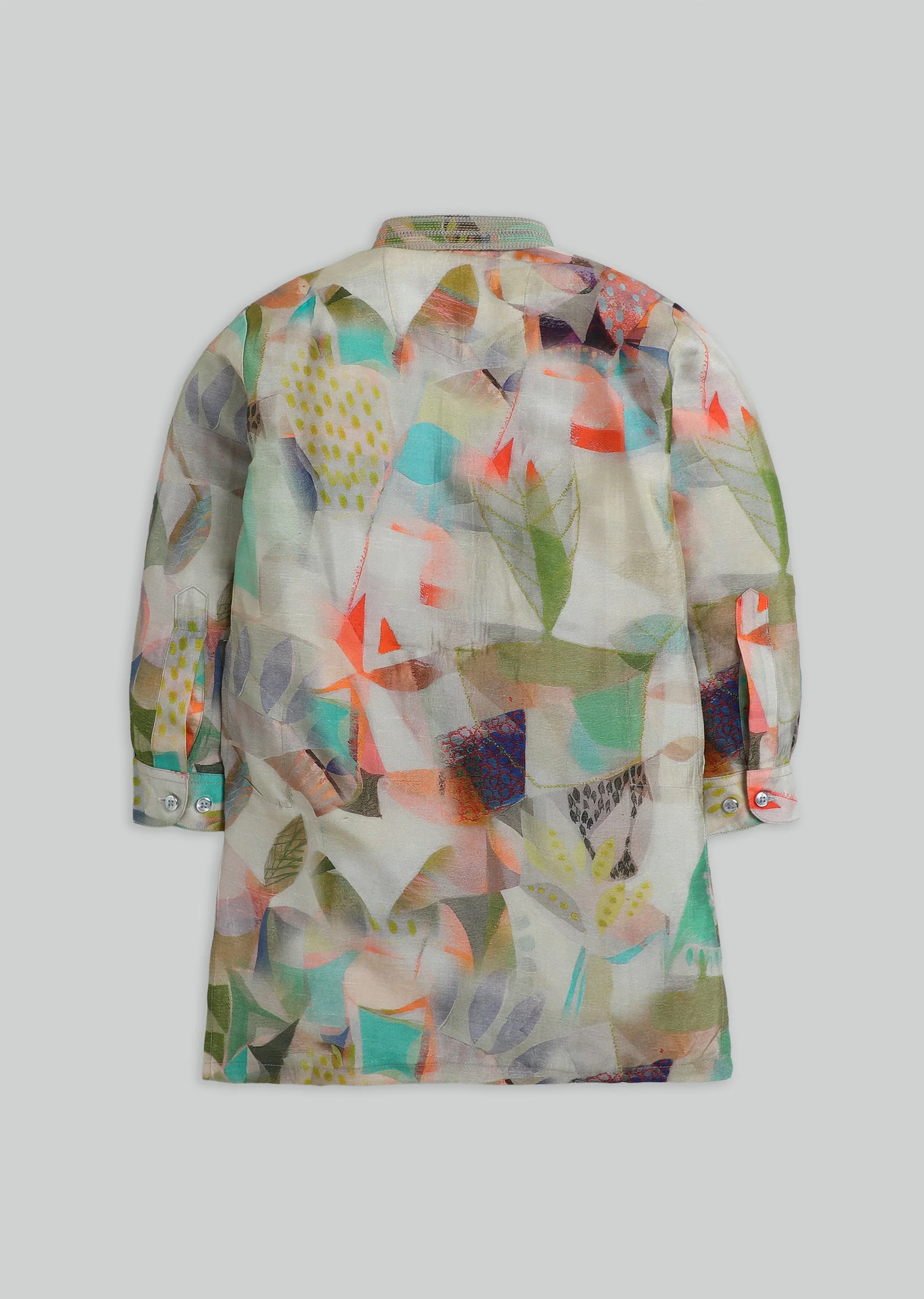 Abstract Printed Kurta Set - Image 3