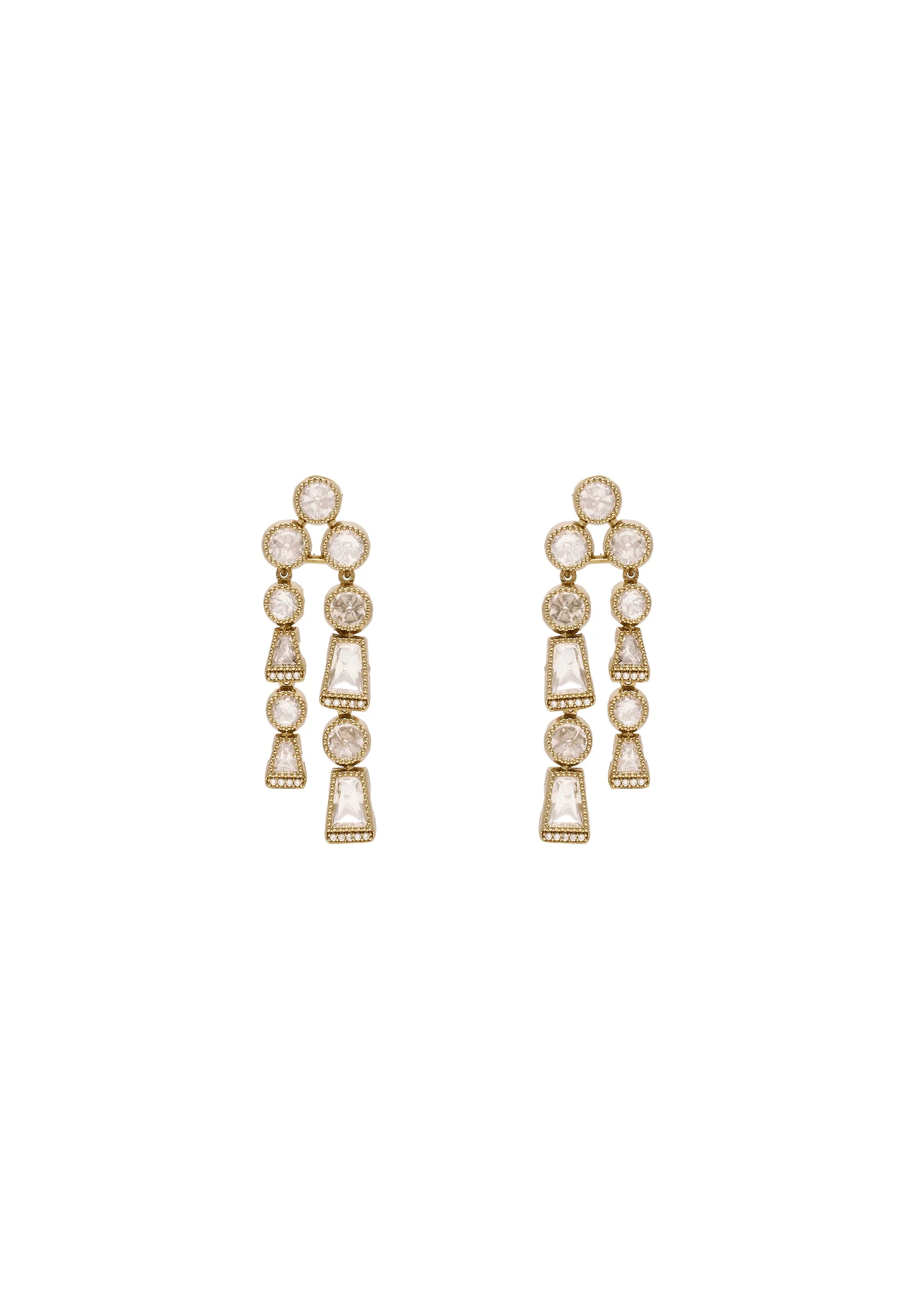 Antique Gold Heritage Necklace Set - Image 4