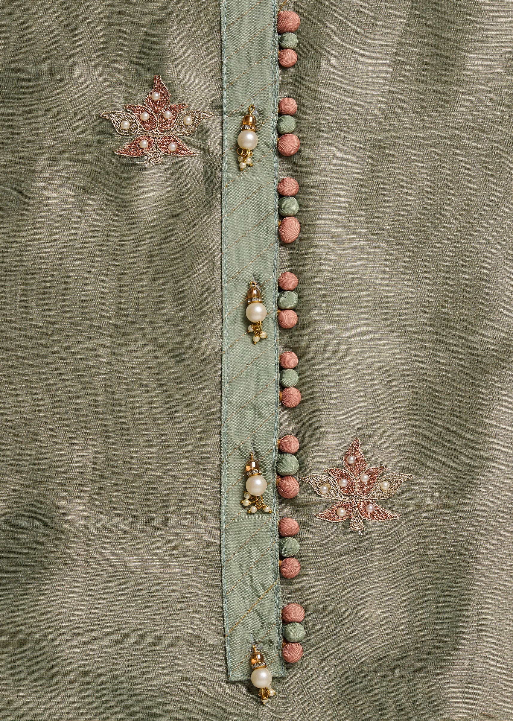 Aqua Blue Tissue Suit - Image 2