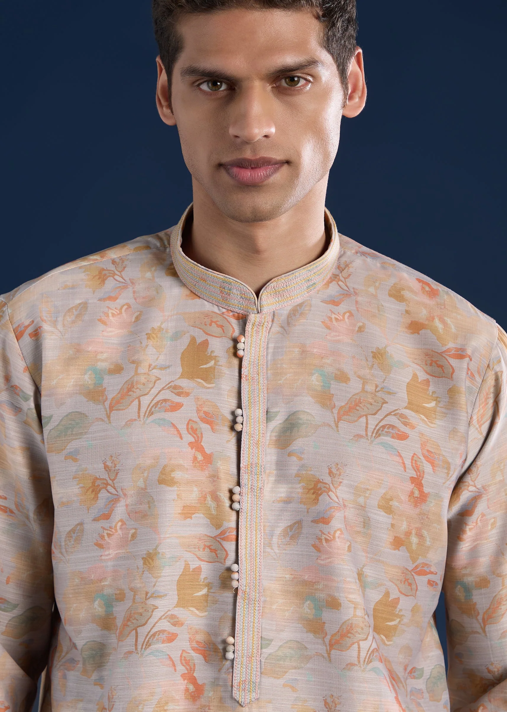 Beige Casual Kurta Set - Image 2