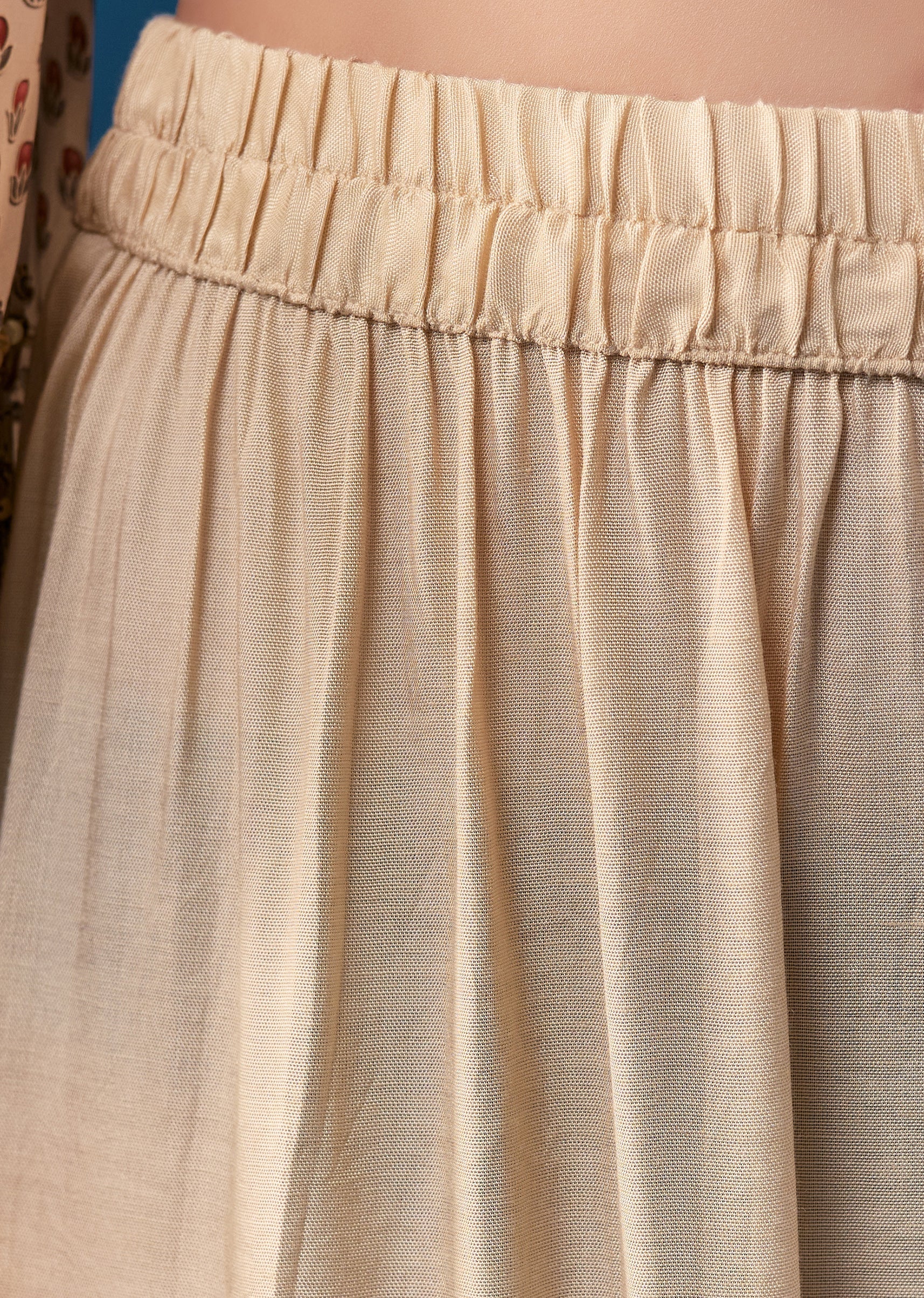 Beige Kurta Set With Sequins And Stone Work - Image 6