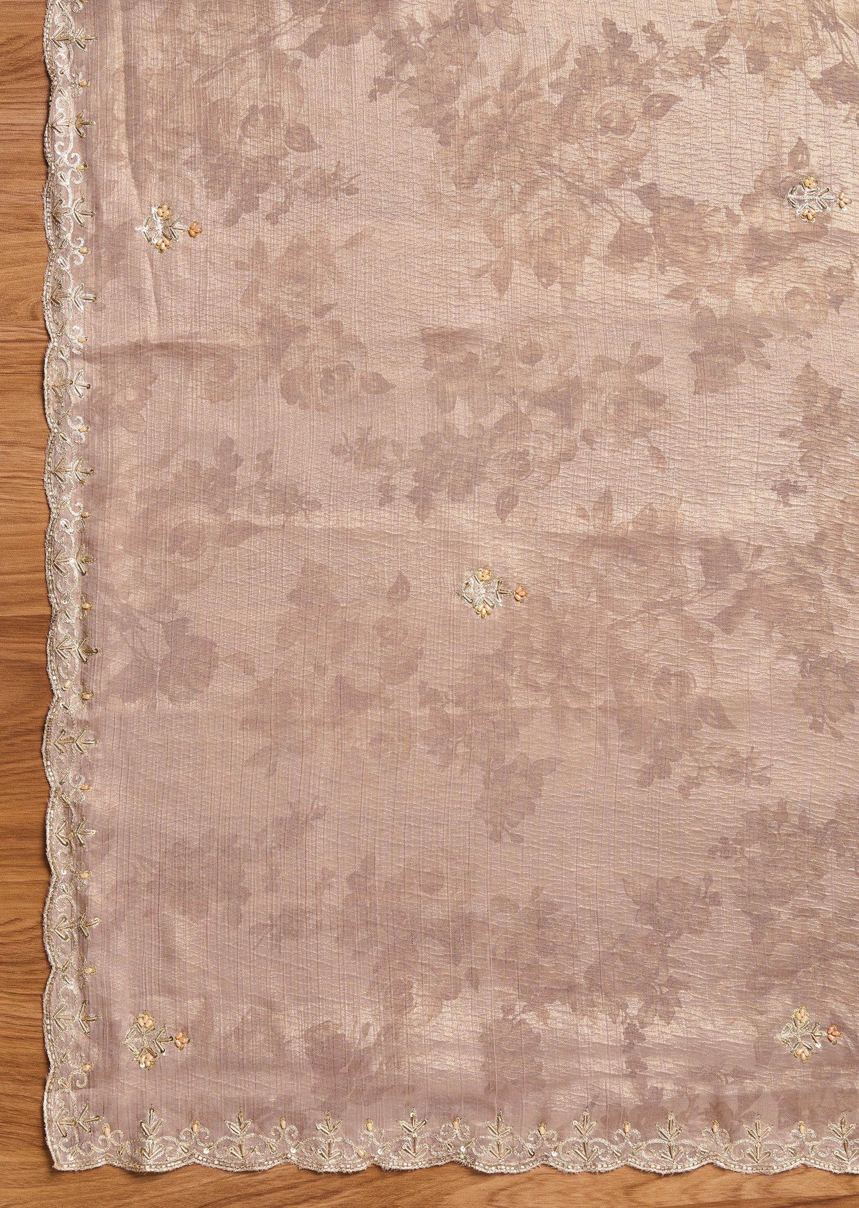 Beige Tissue Suit - Image 3