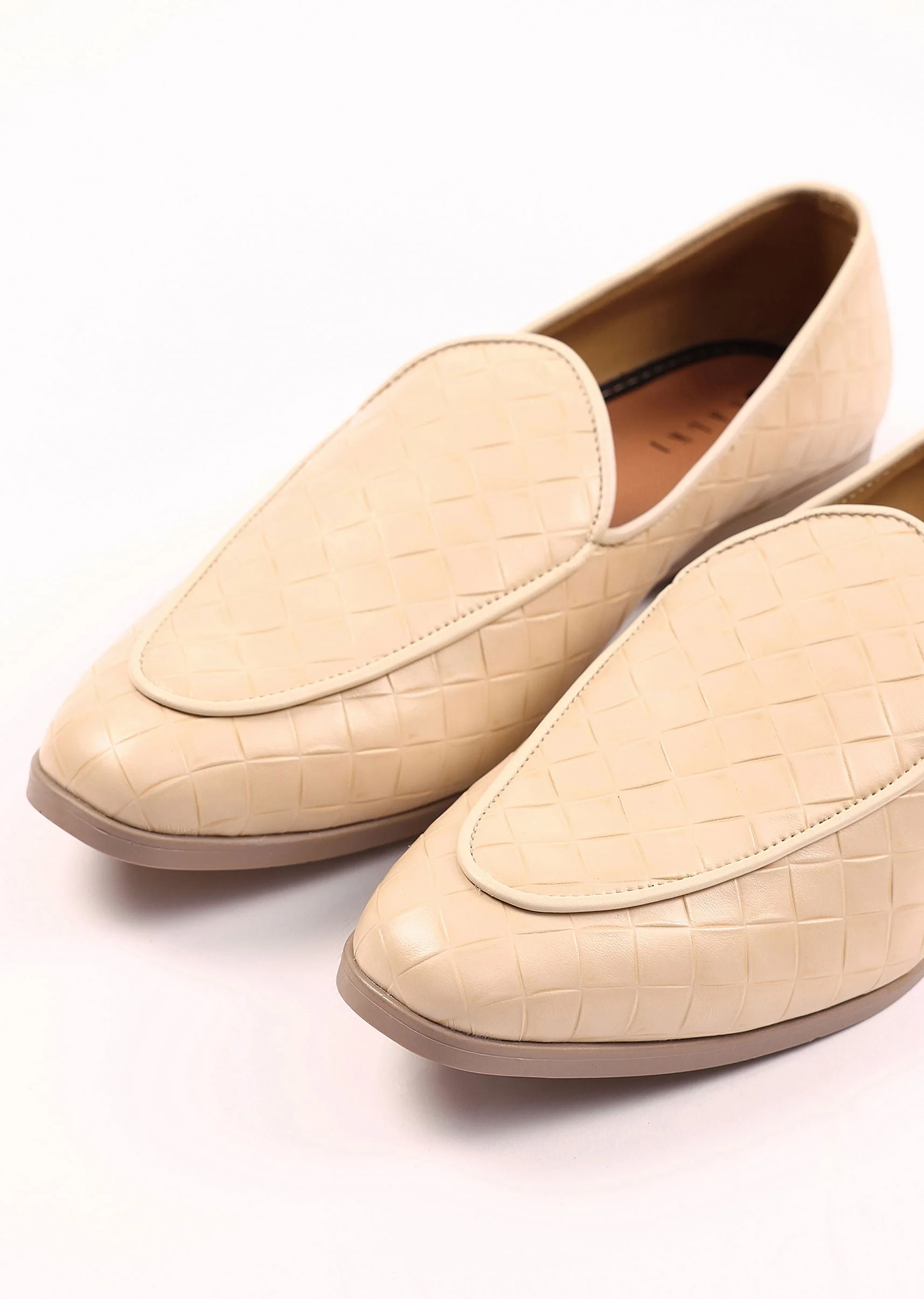 Beige Vegan Leather Jutti - Image 2