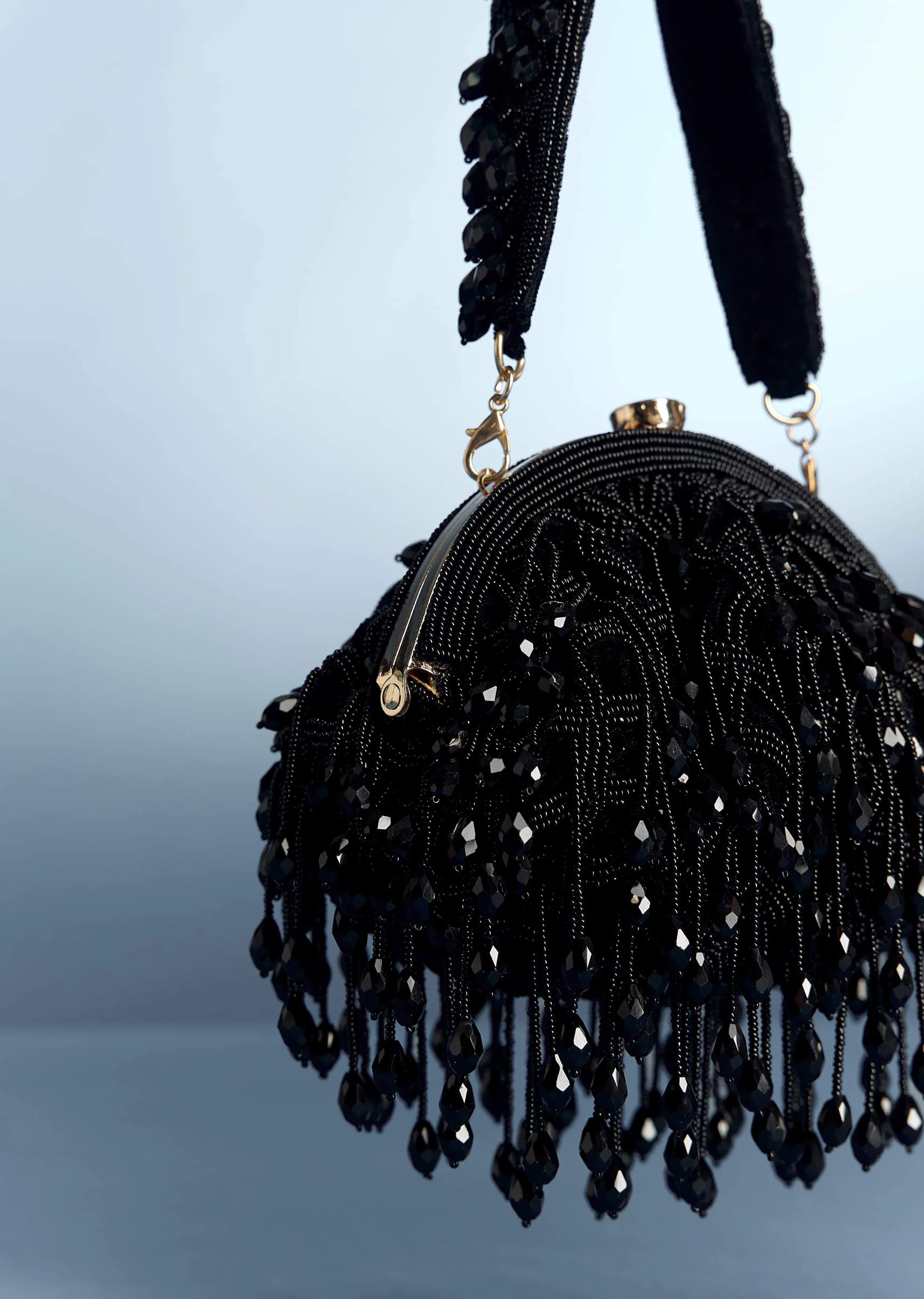 Black Beads Potli Bag - Image 2