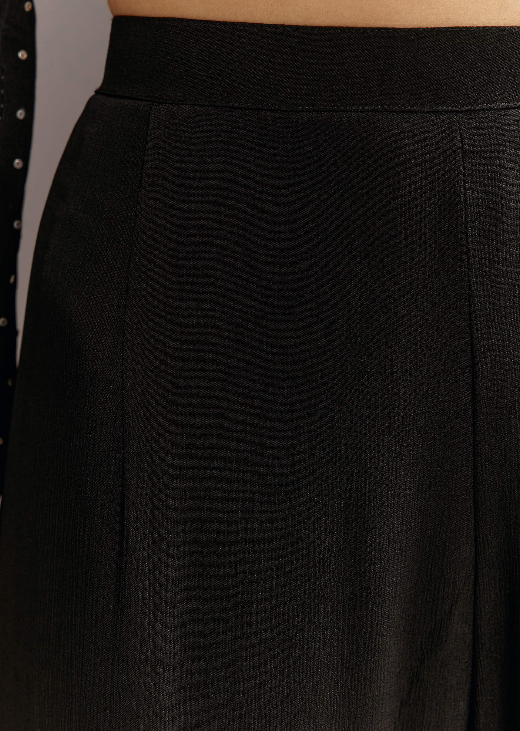 Black Cutdana And Sequins Kurta With Chinon Sharara And Dupatta - Image 6