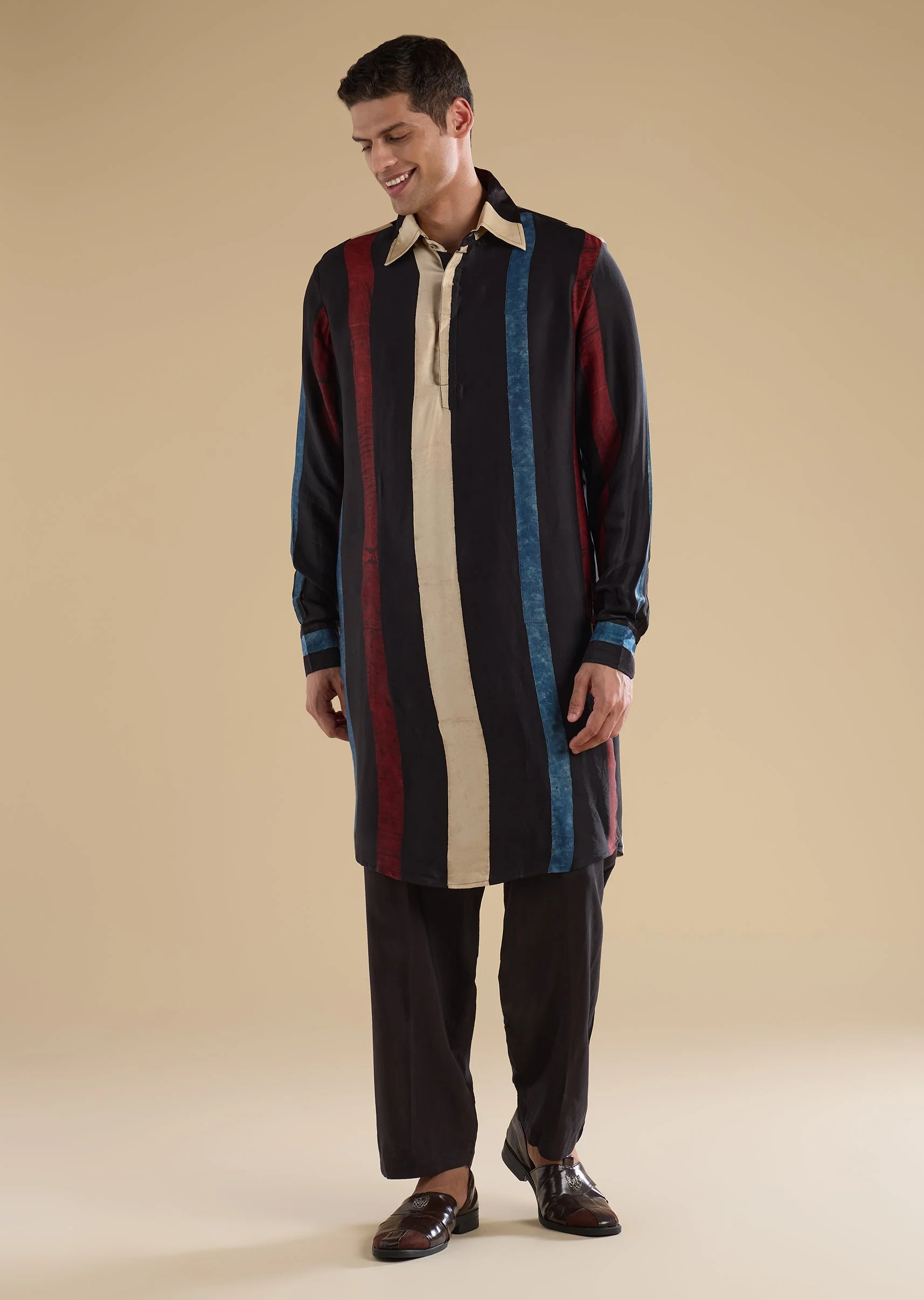 Black Kurta Set