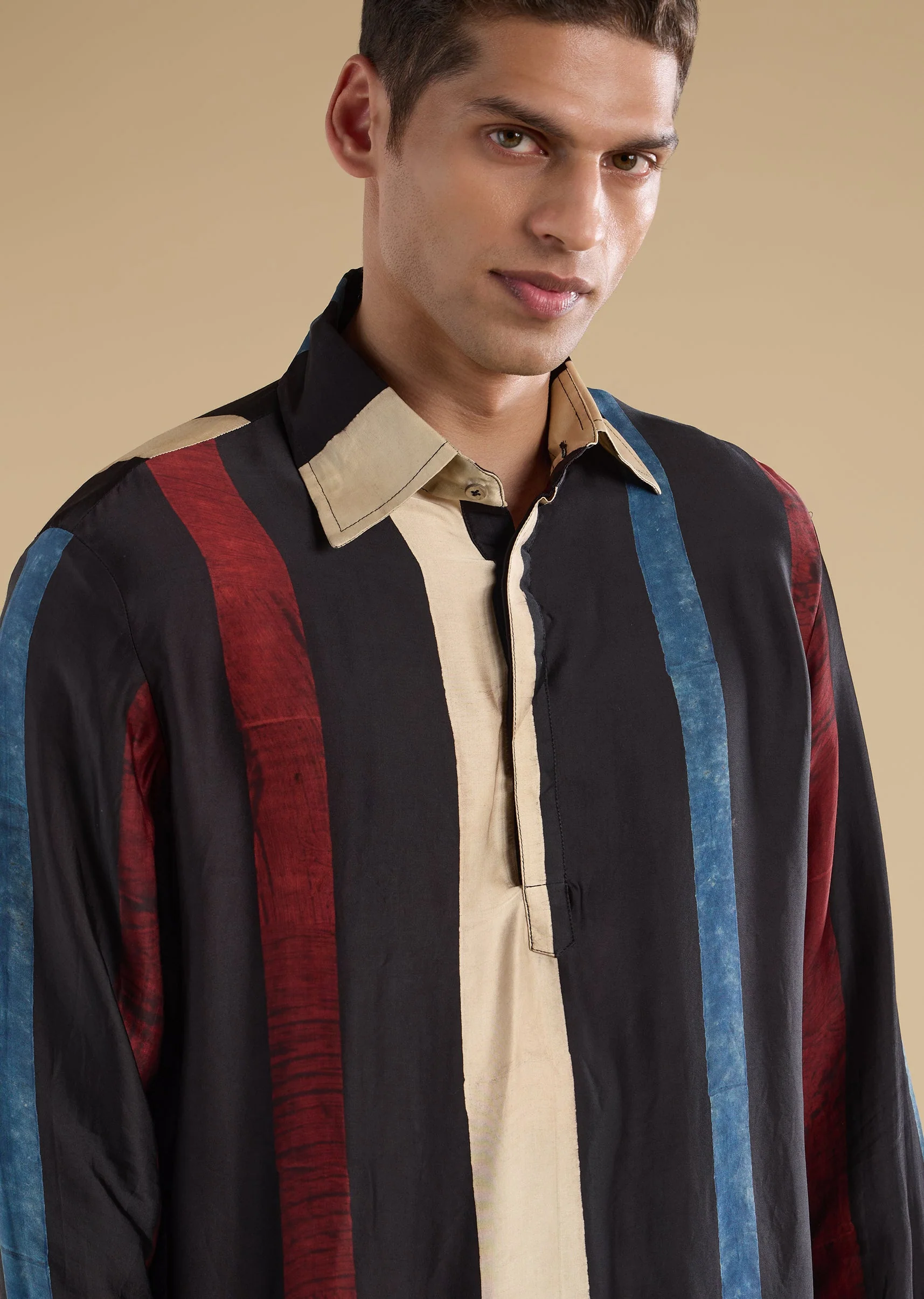 Black Kurta Set - Image 2