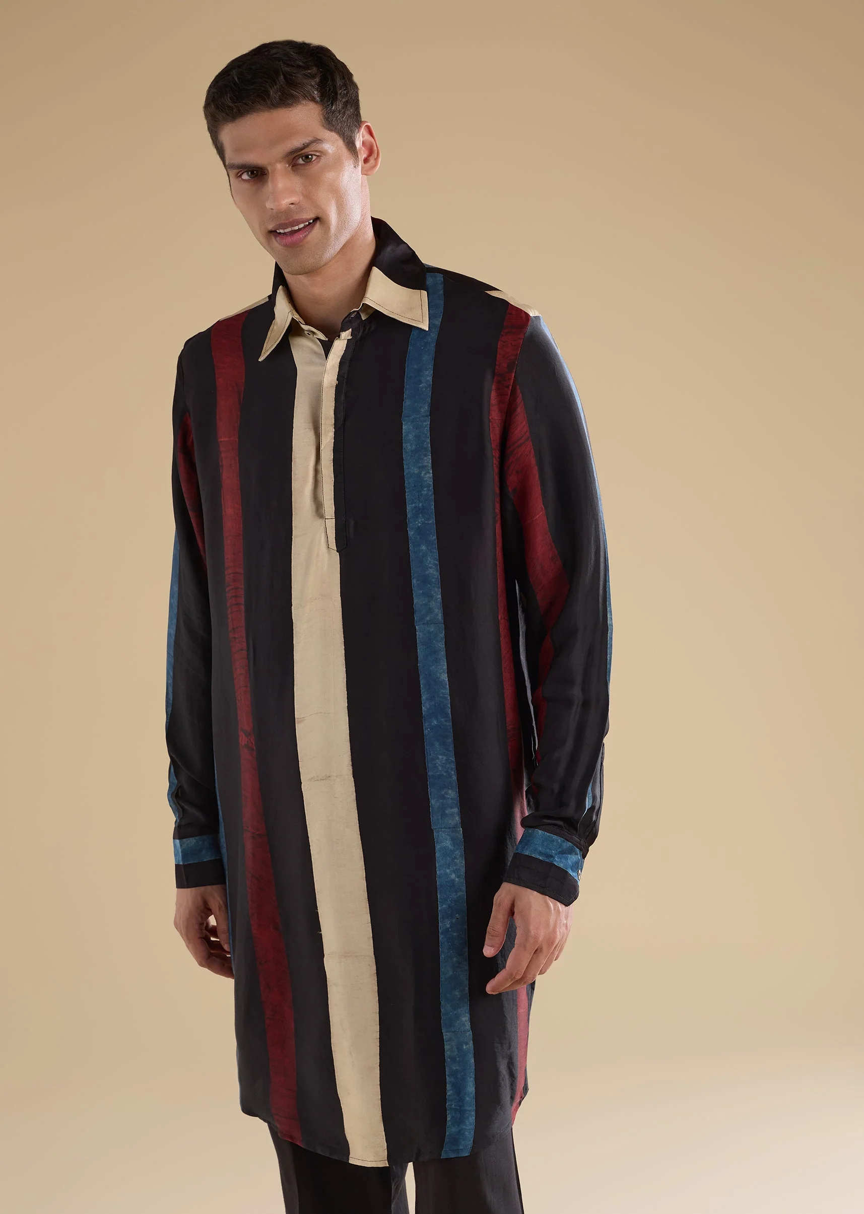 Black Kurta Set - Image 4