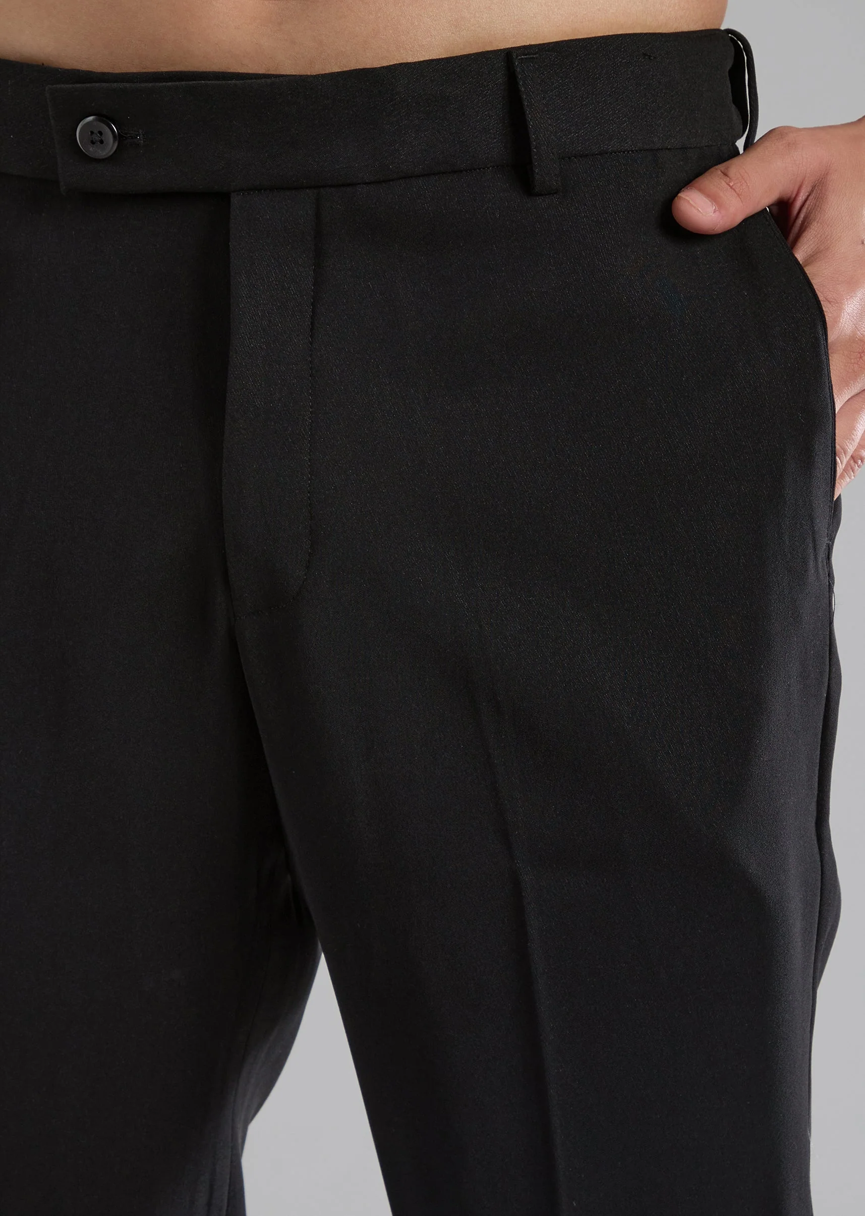 Black Rayon Jodhpuri Pant Set with Zardozi Work - Image 6
