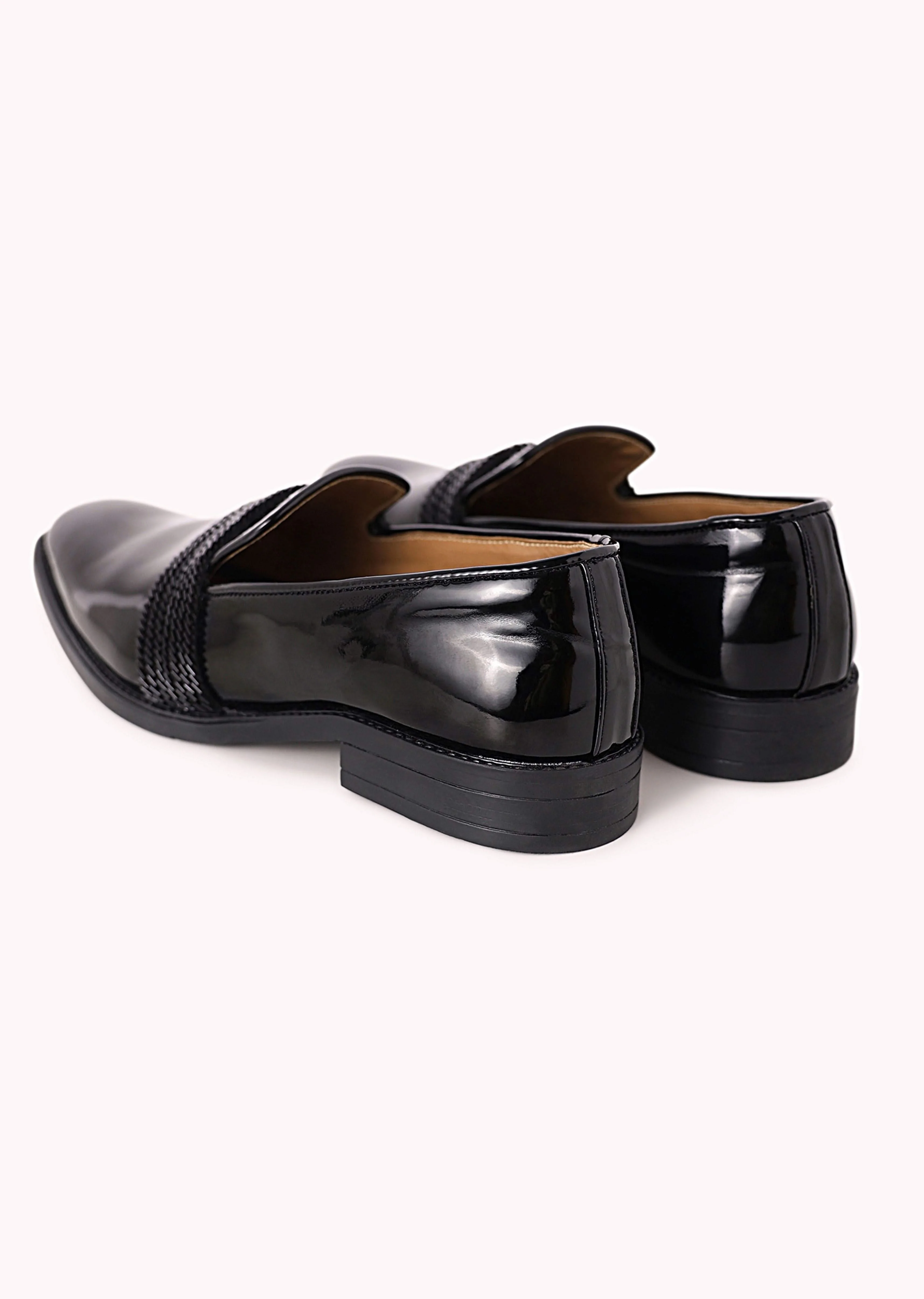 Black Textured Juttis - Image 7