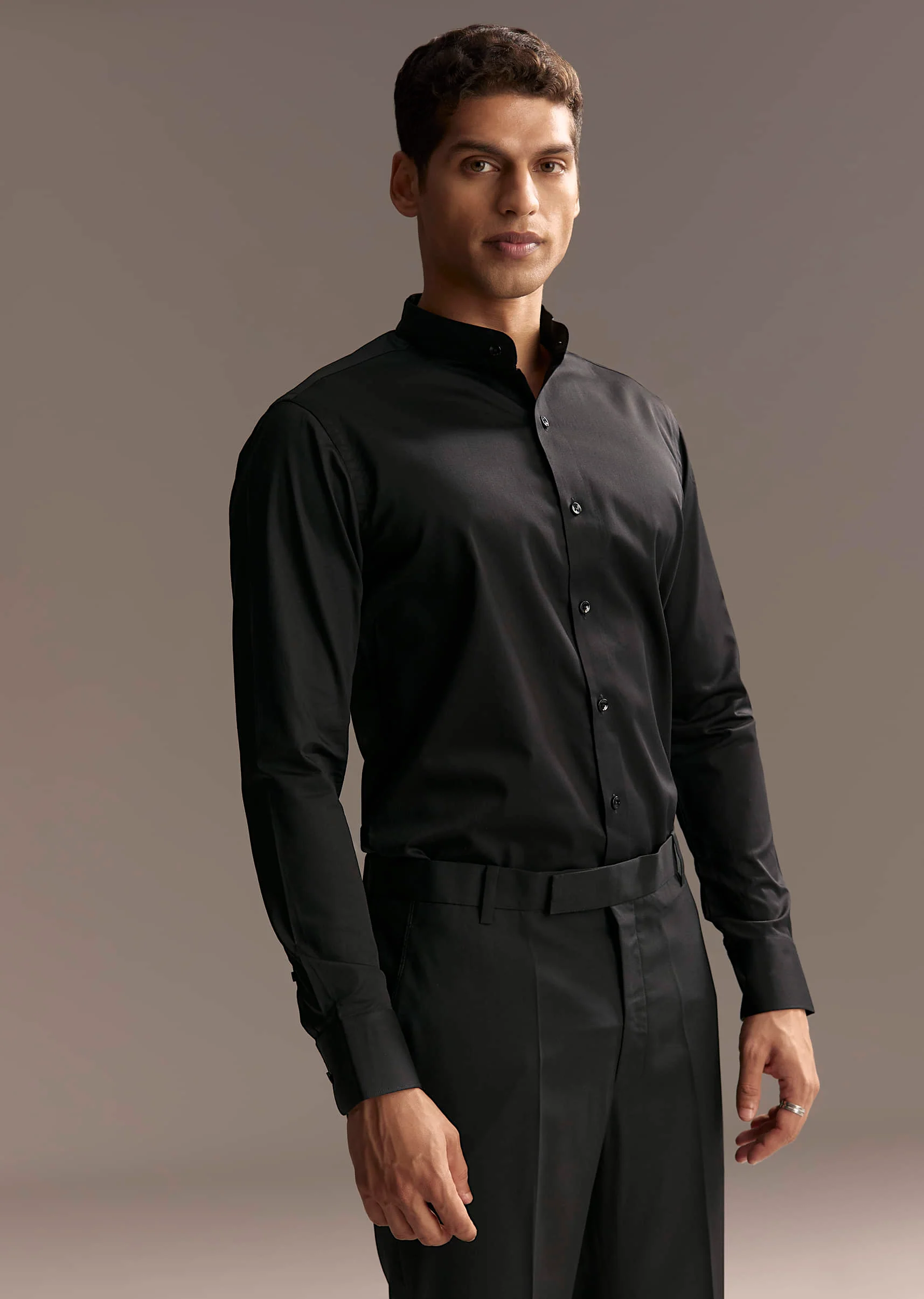 Black Velvet Jodhpuri Suit For Men With Beads And Sequins Work - Image 6