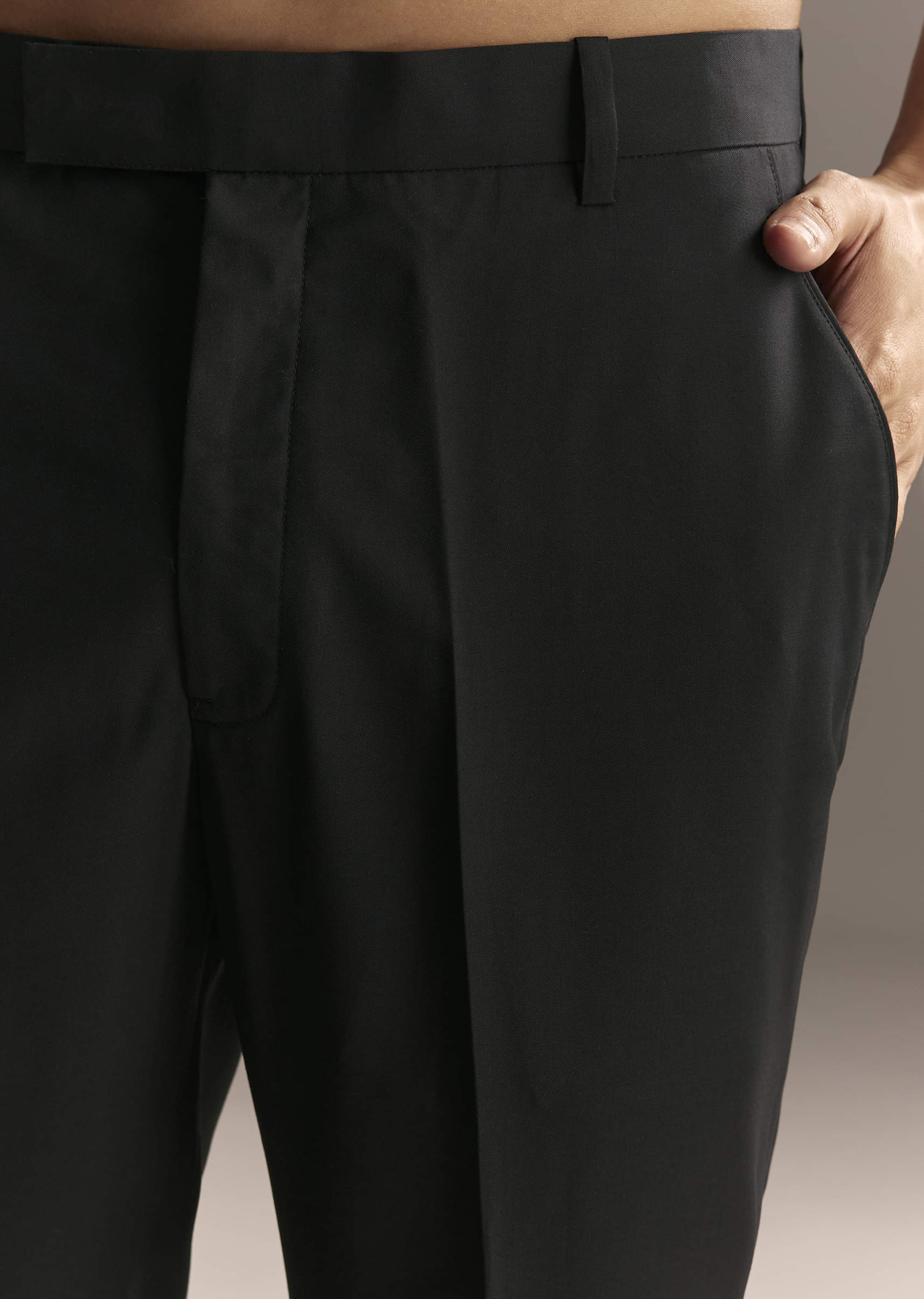 Black Velvet Jodhpuri Suit For Men With Beads And Sequins Work - Image 7