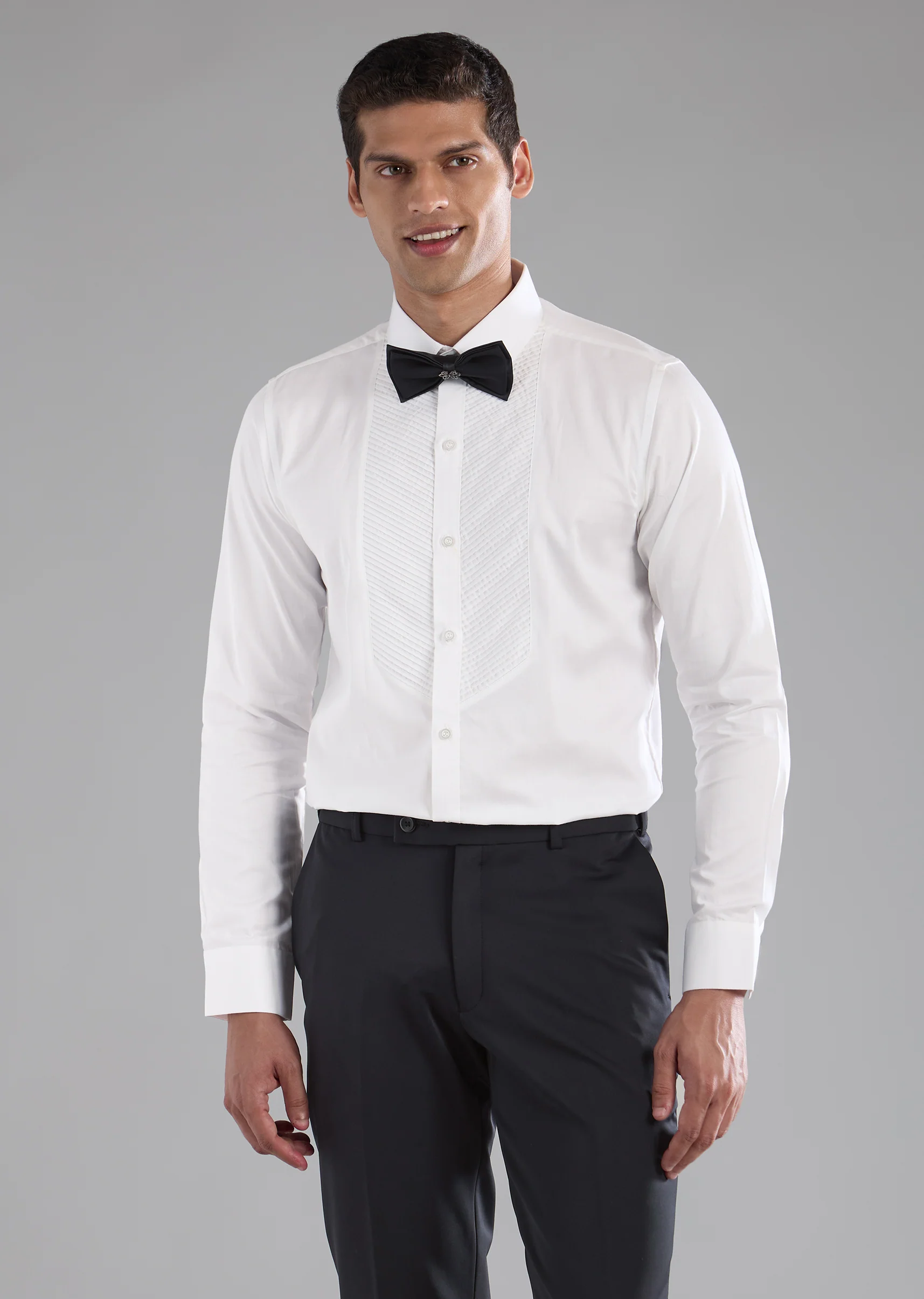 Blue Rayon Tuxedo, Waist Coat and Bow Set - Image 7