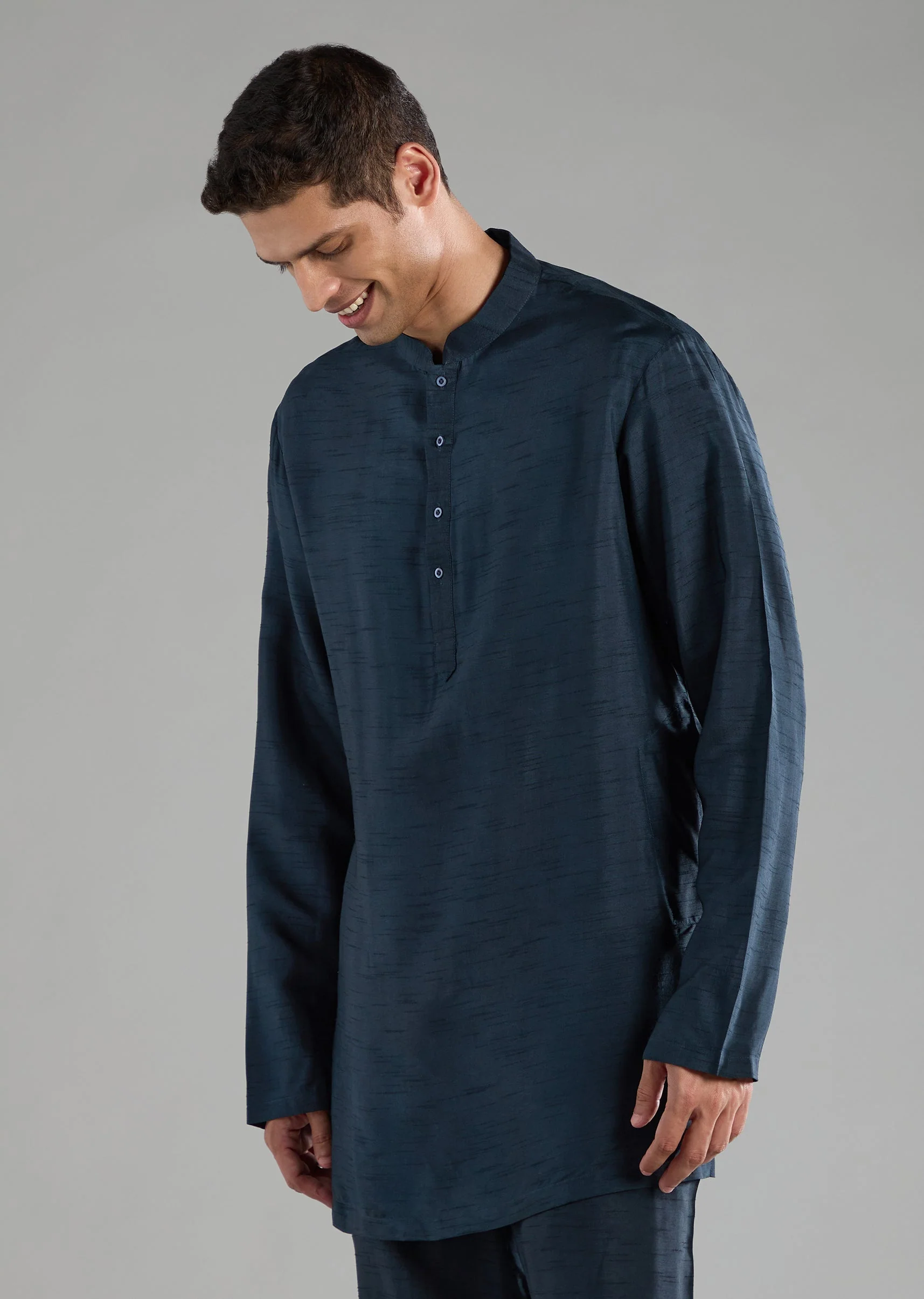 Blue Velvet Indo Western Set - Image 6