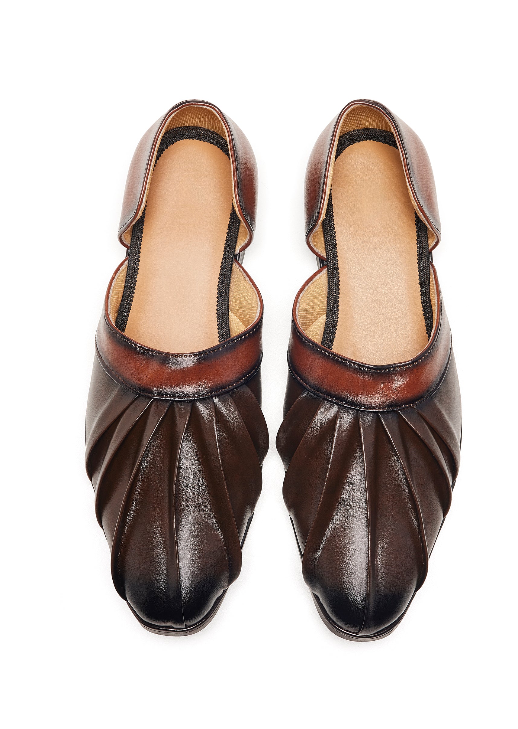 Brown Festive Loafer Faux Leather - Image 3