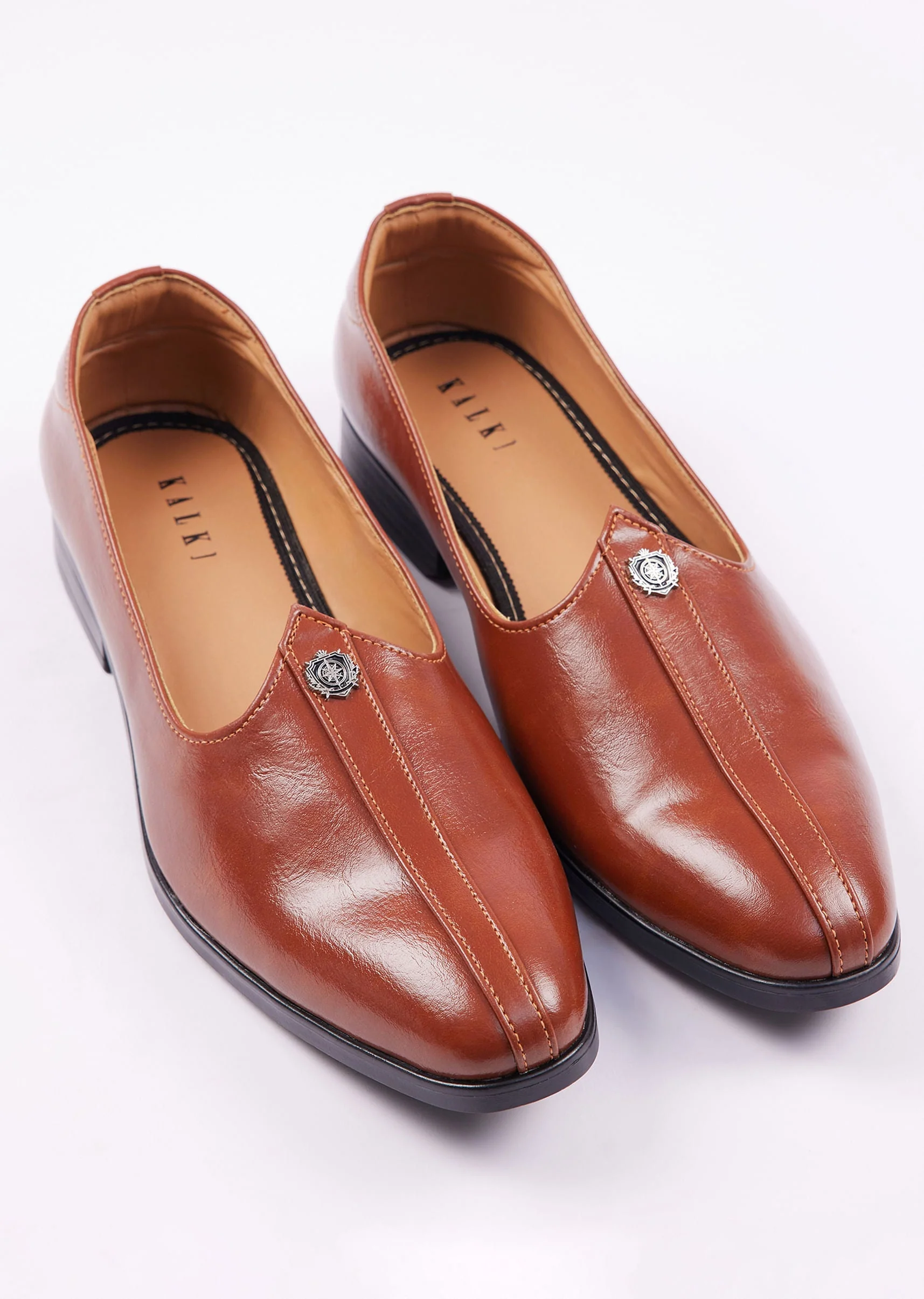 Brown Formal Juttis For Men - Image 2