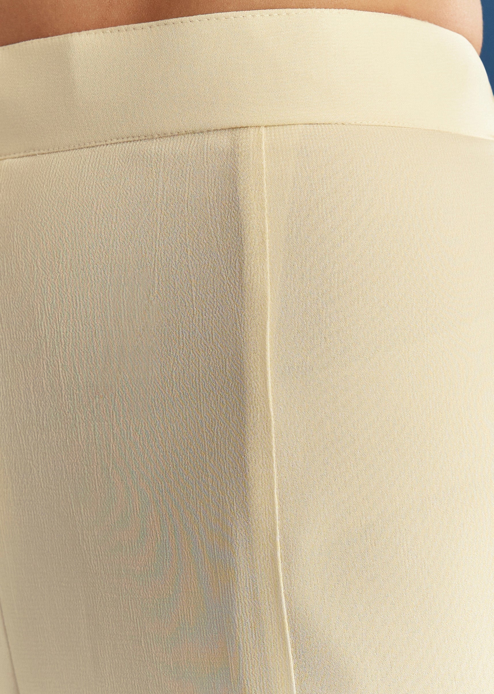Cream Georgette Kurta Sharara Set With Dupatta - Image 6