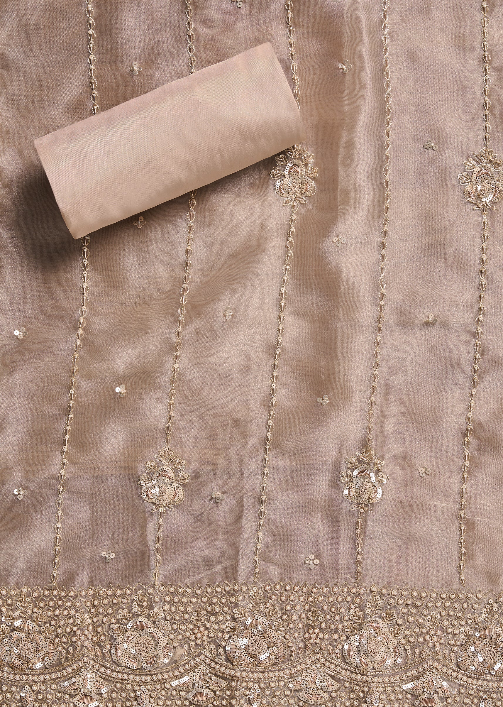 Cream Tissue Suit - Image 3