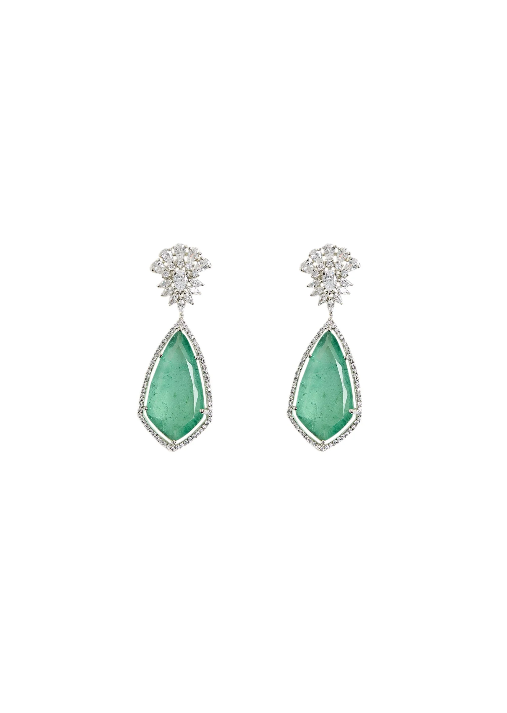 Emerald Elegance Necklace Set - Image 4