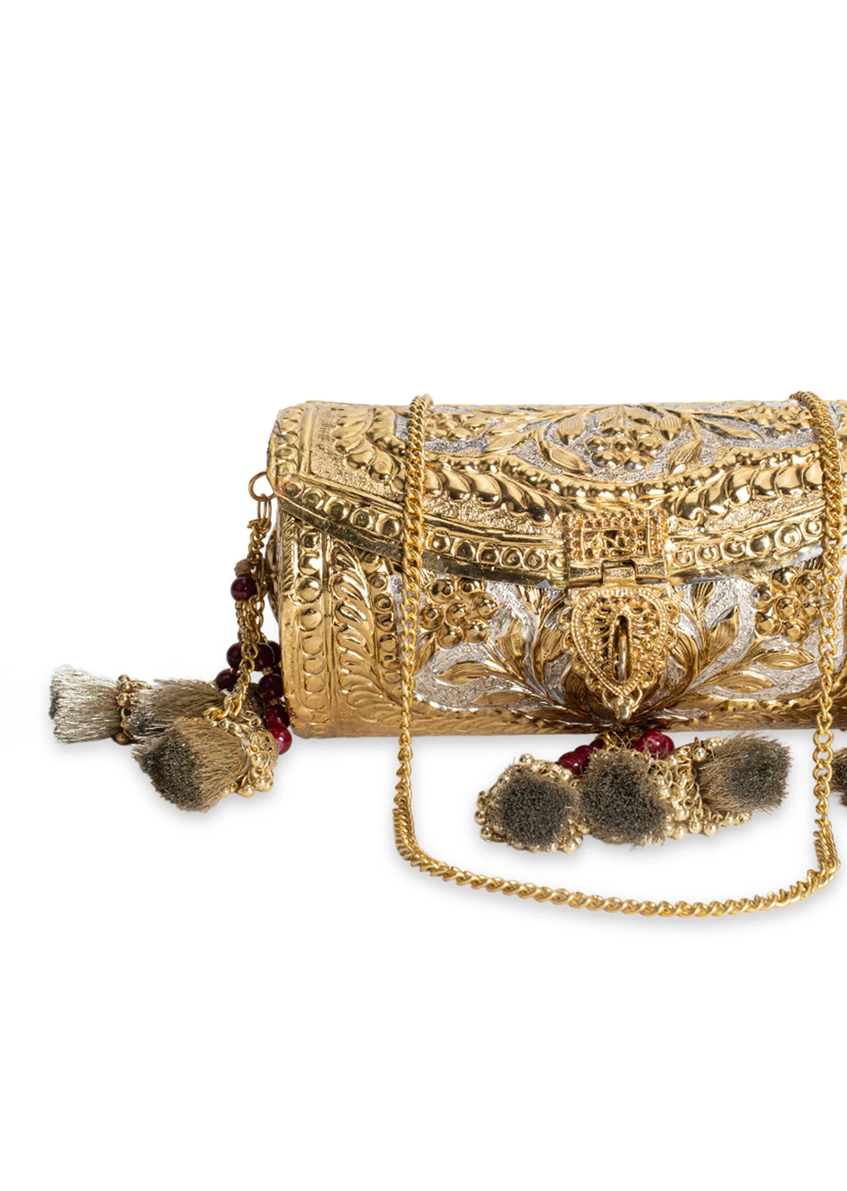 Gold Embellished Clutch - Image 3