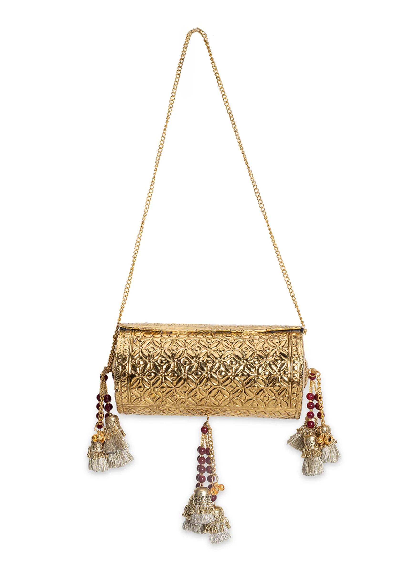 Gold Embellished Clutch - Image 6