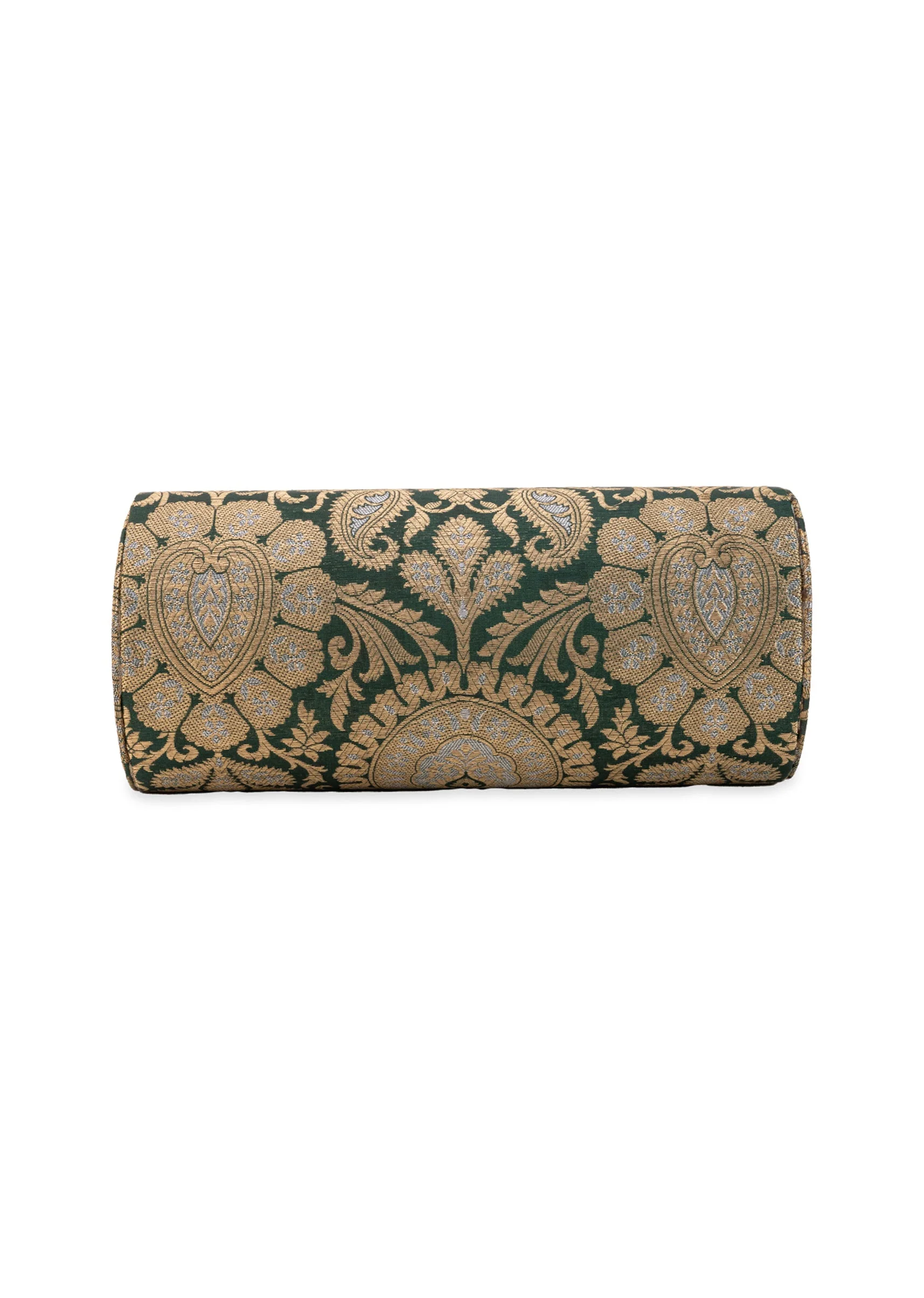 Green Brocade Paisley Motif Bag - Image 3
