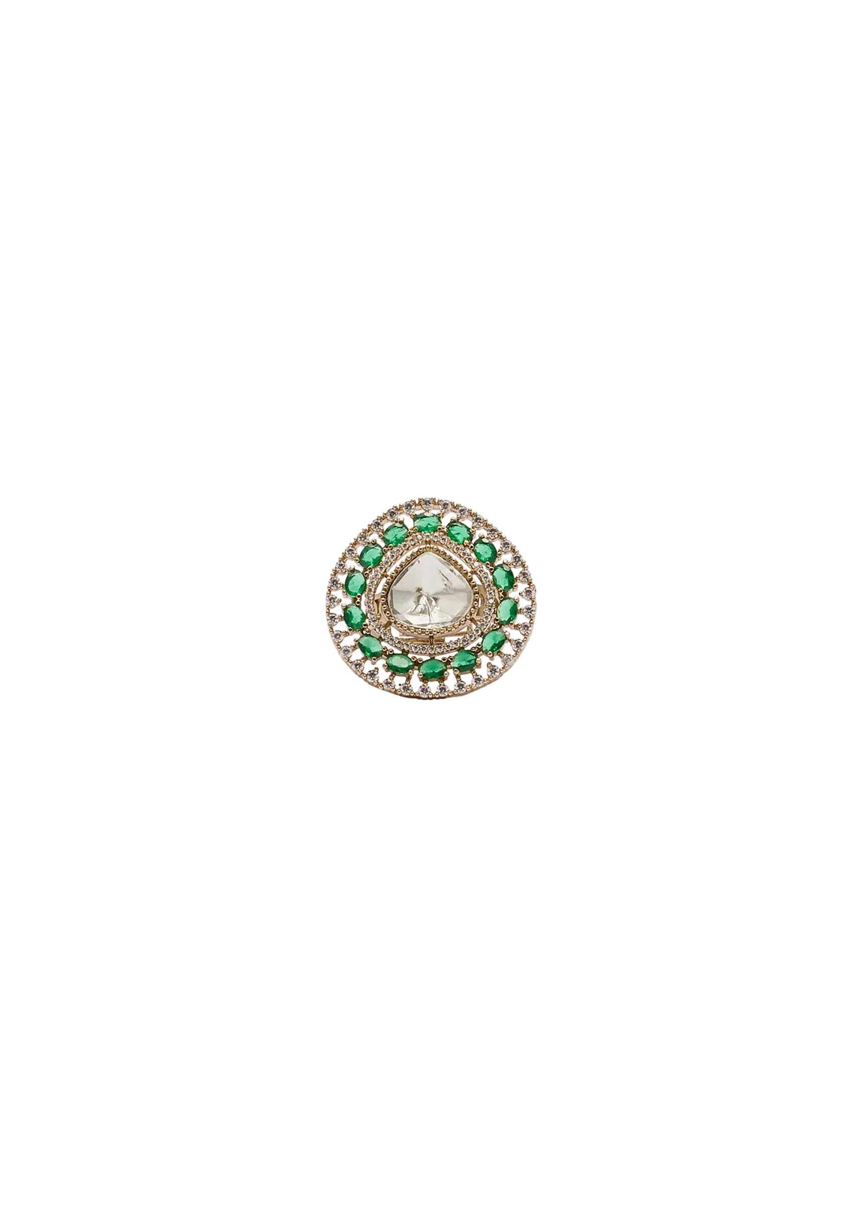 Green Gold Ring - Image 2