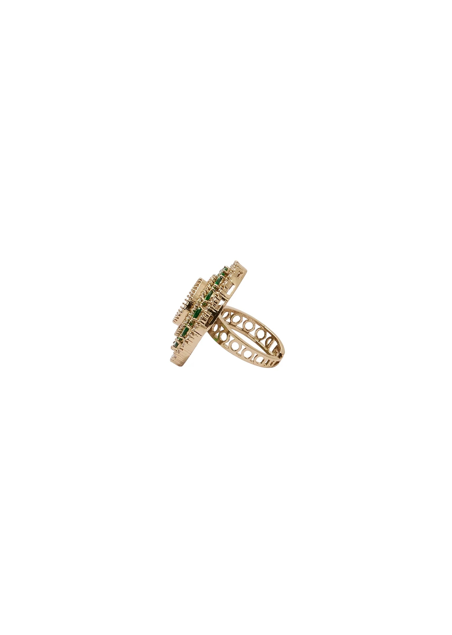 Green Gold Ring - Image 3
