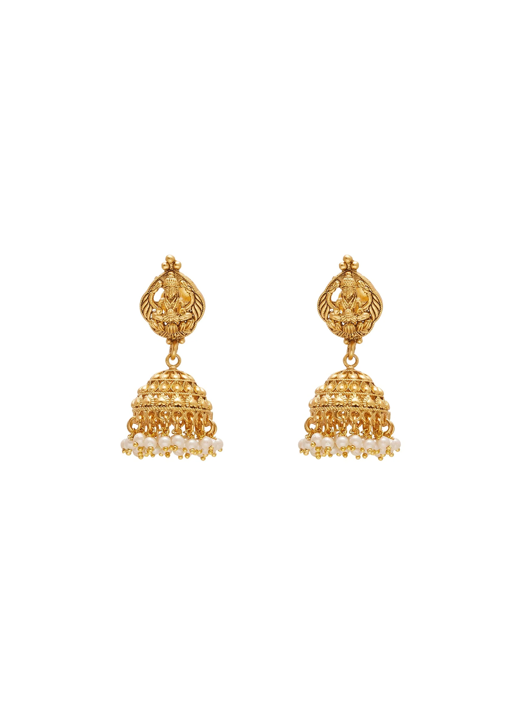 Green Kundan Choker Necklace Set - Image 4