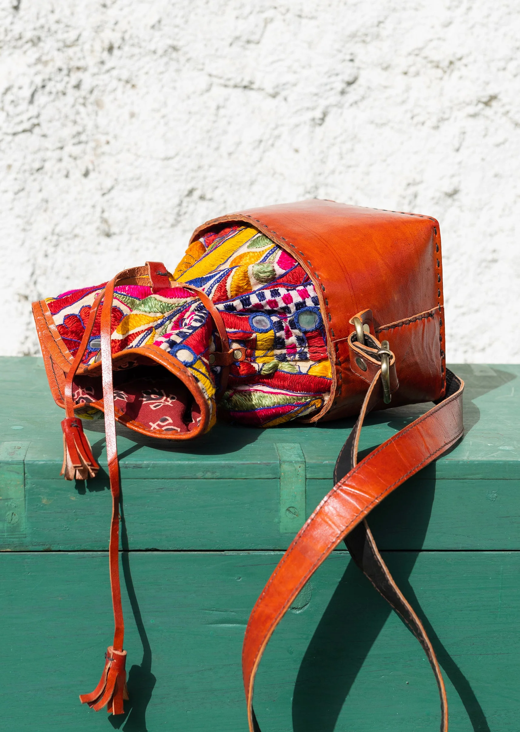 Handcrafted & Hand-Embroidered Leather Bags - Image 3