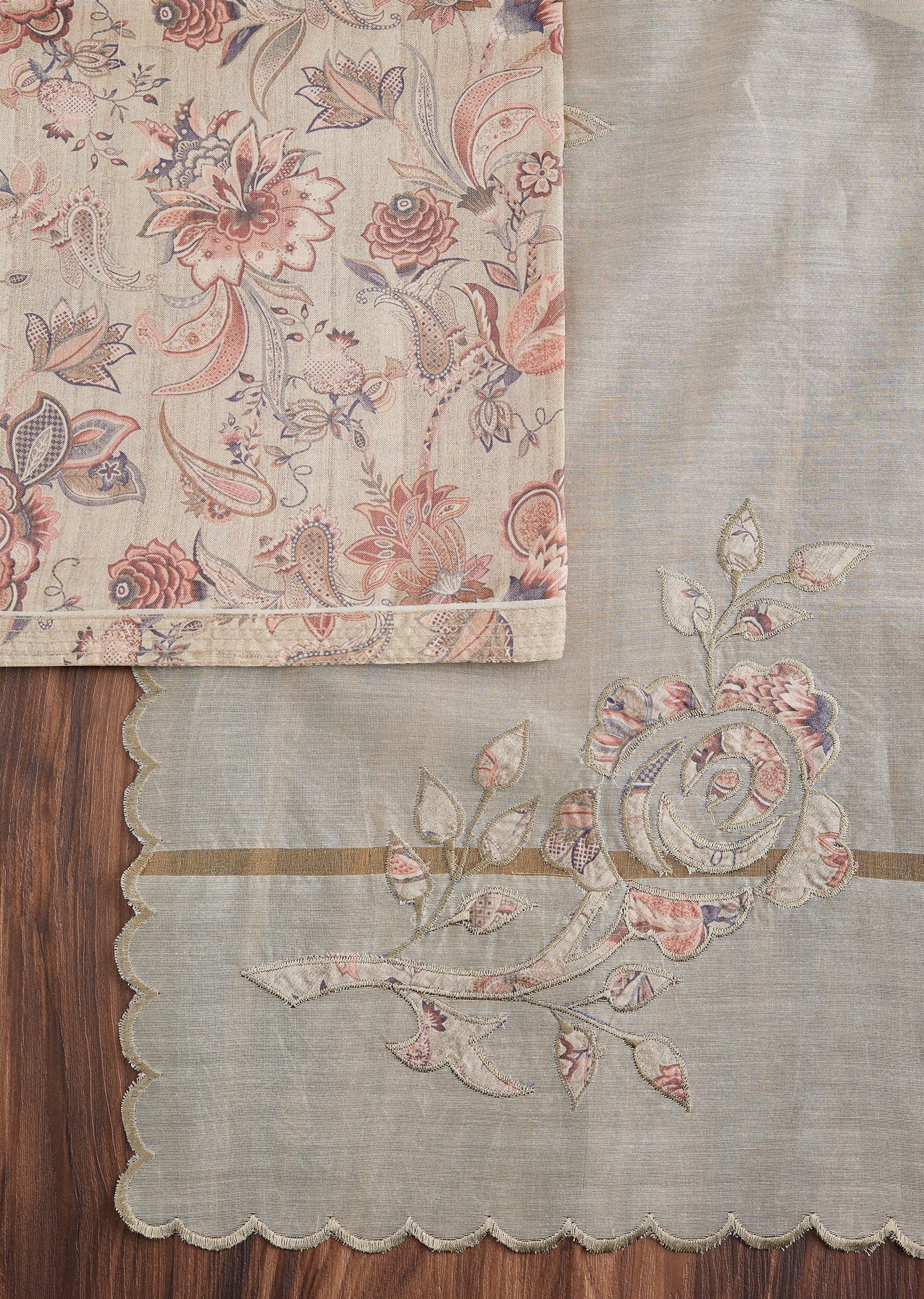 Ivory Cotton Suit Set - Image 3