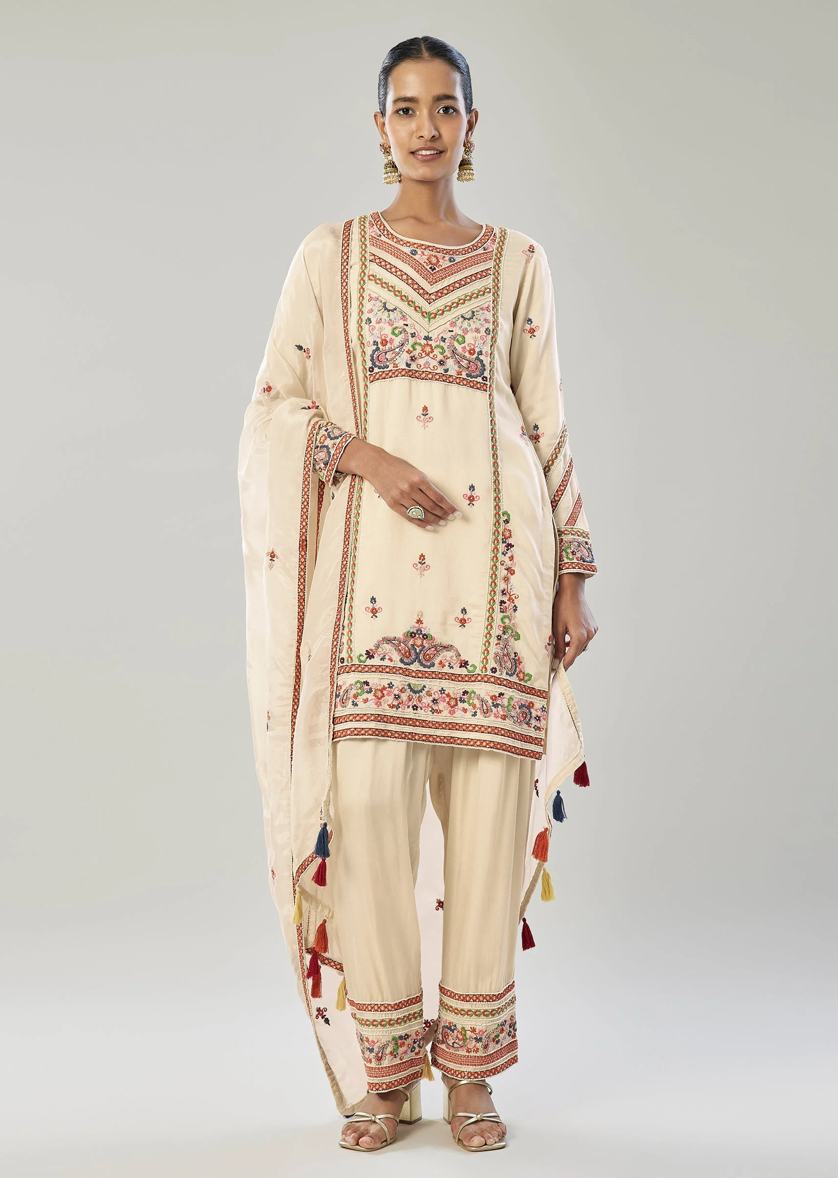 Ivory Kurta Set