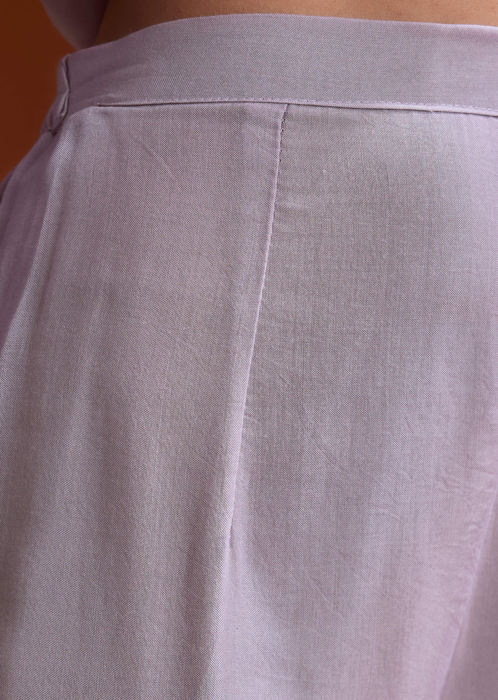 Lavender Chinon Anarkali Suit With Beads And Stone Work - Image 6