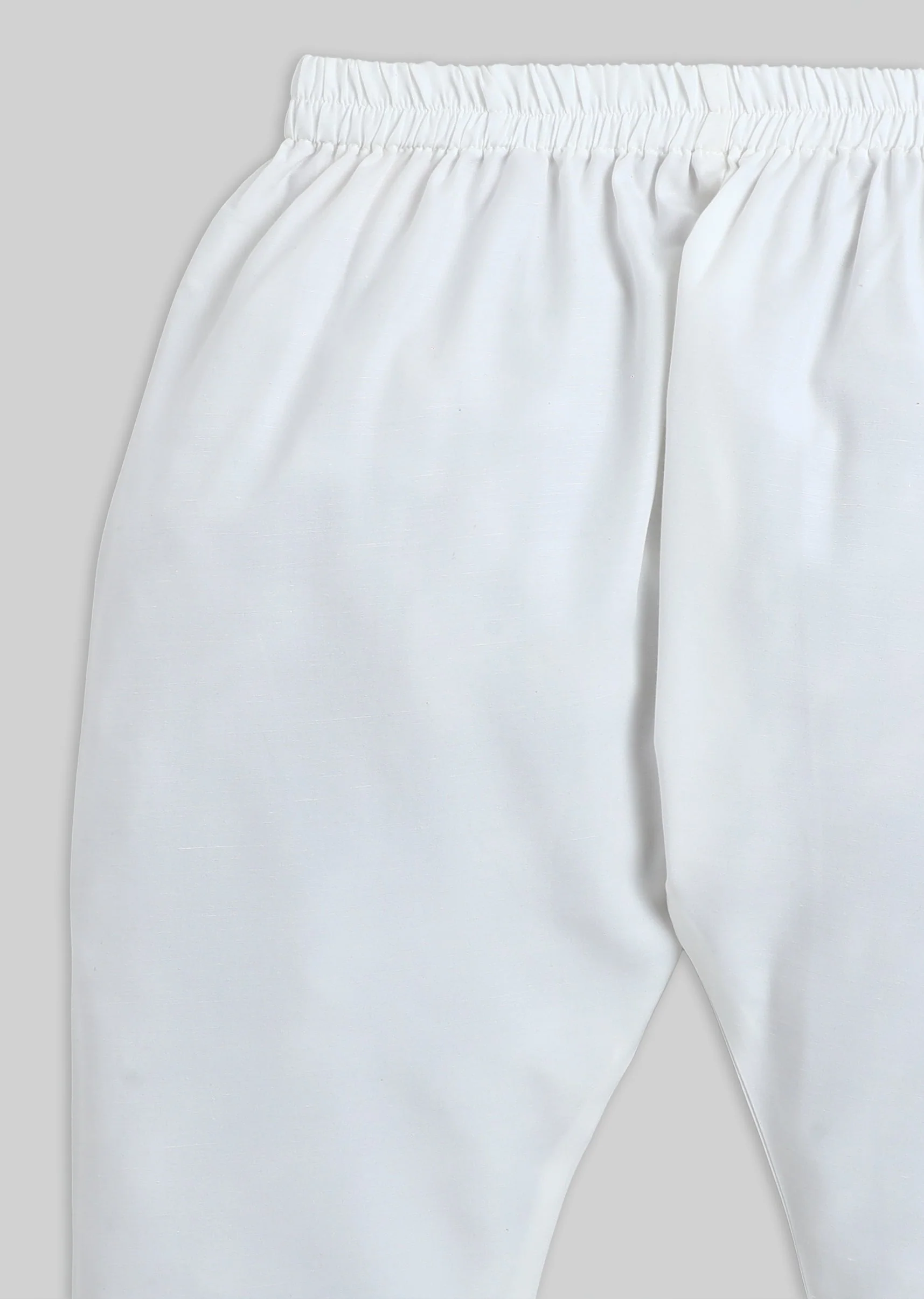 Mandarin Collar Cotton Kurta Set - Image 6