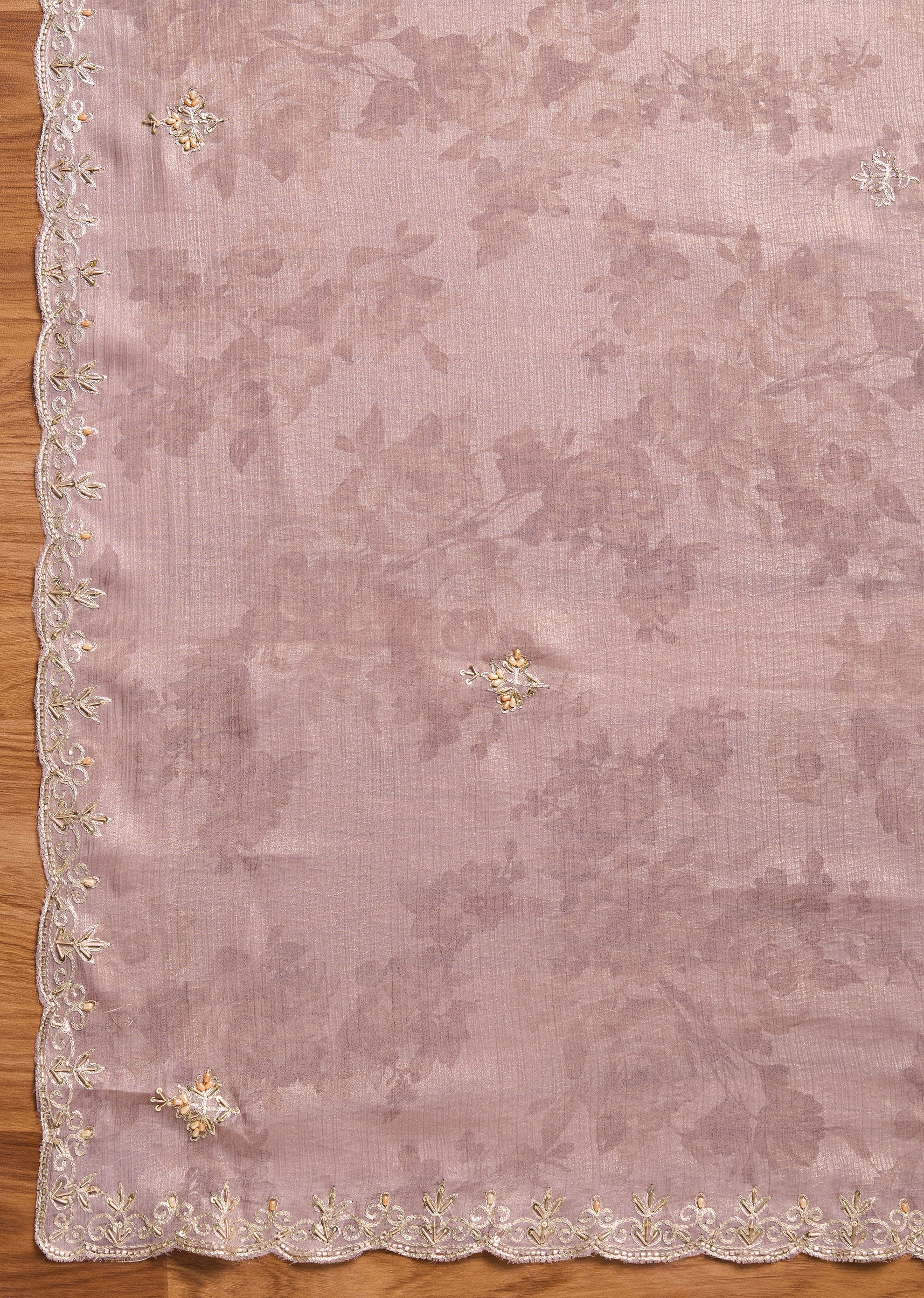 Mauve Tissue Suit - Image 3
