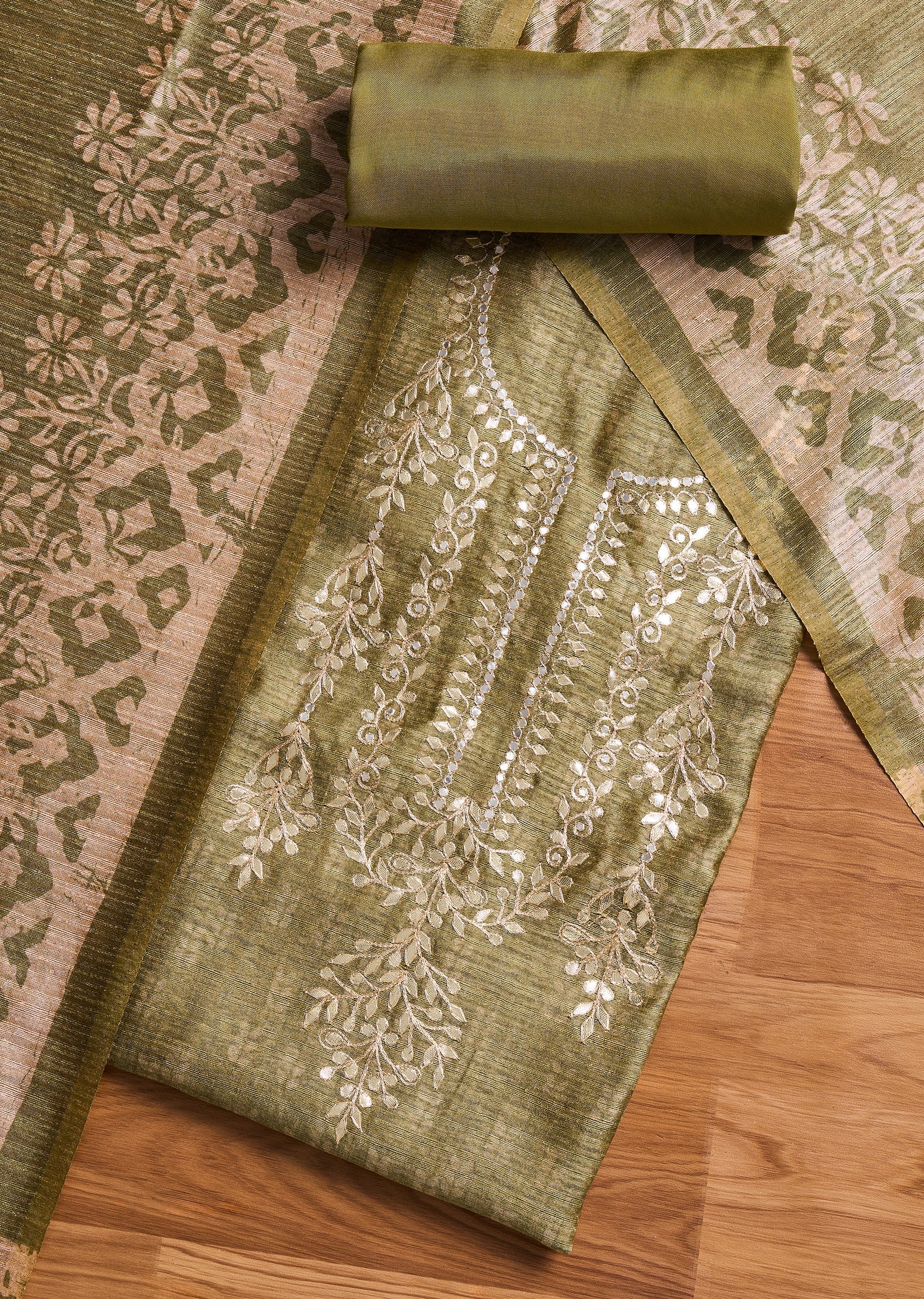Mehendi Green Suit