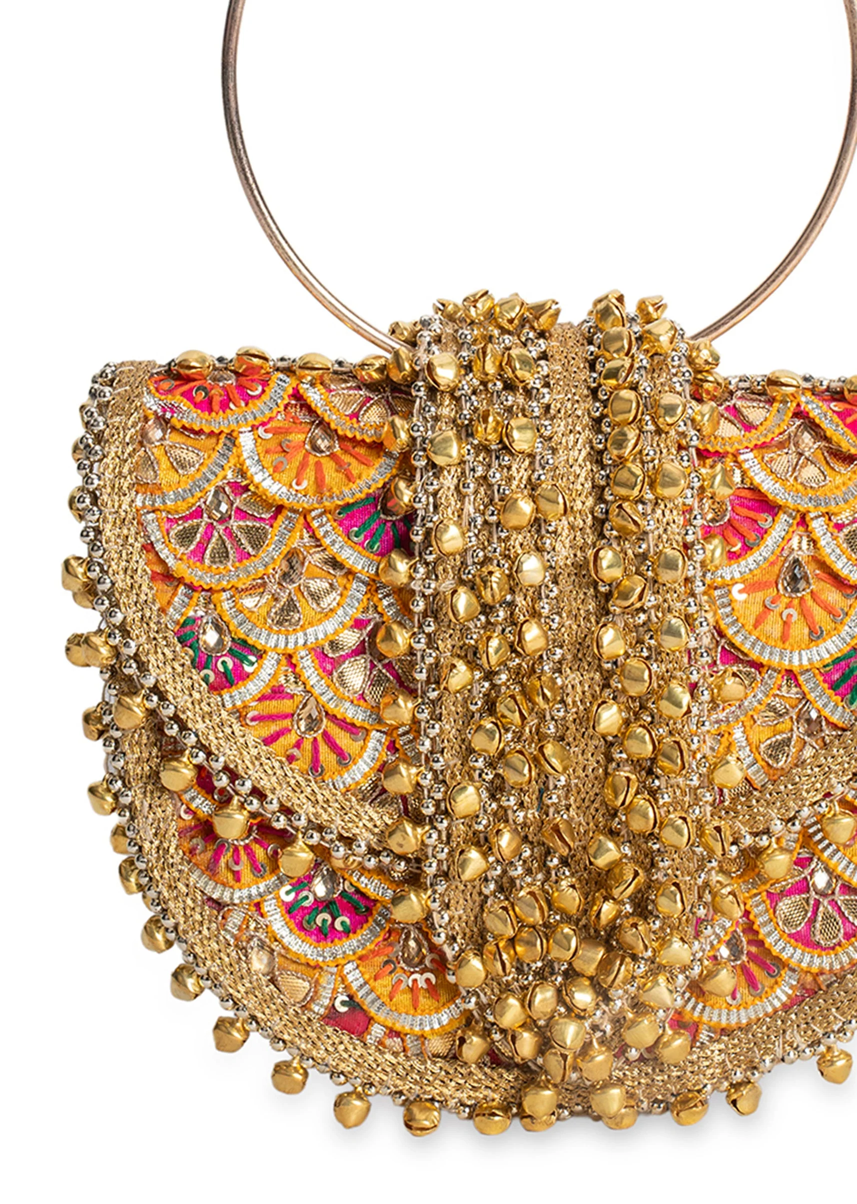 Multi Brocade Embellished Handbag - Image 2