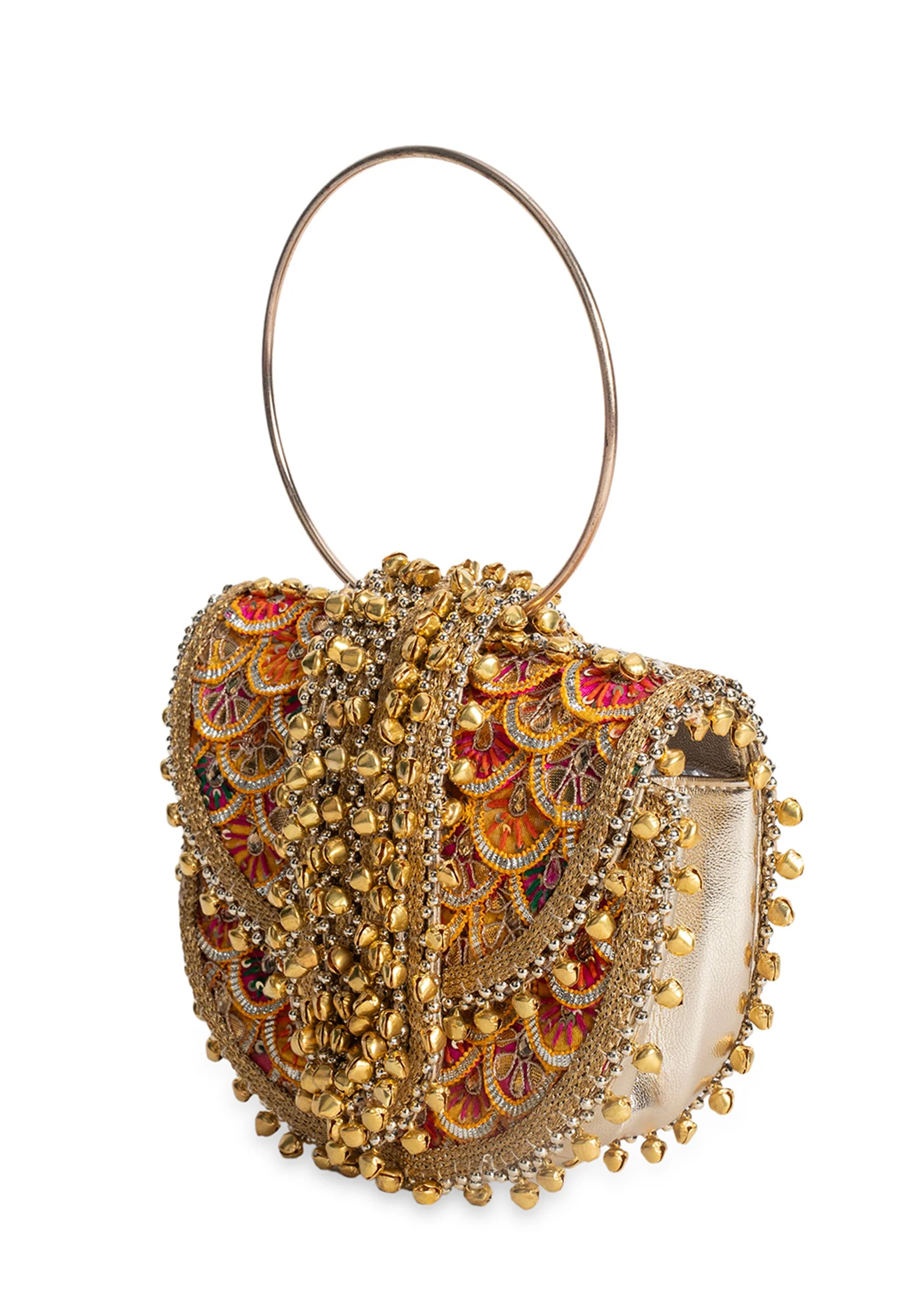 Multi Brocade Embellished Handbag - Image 3