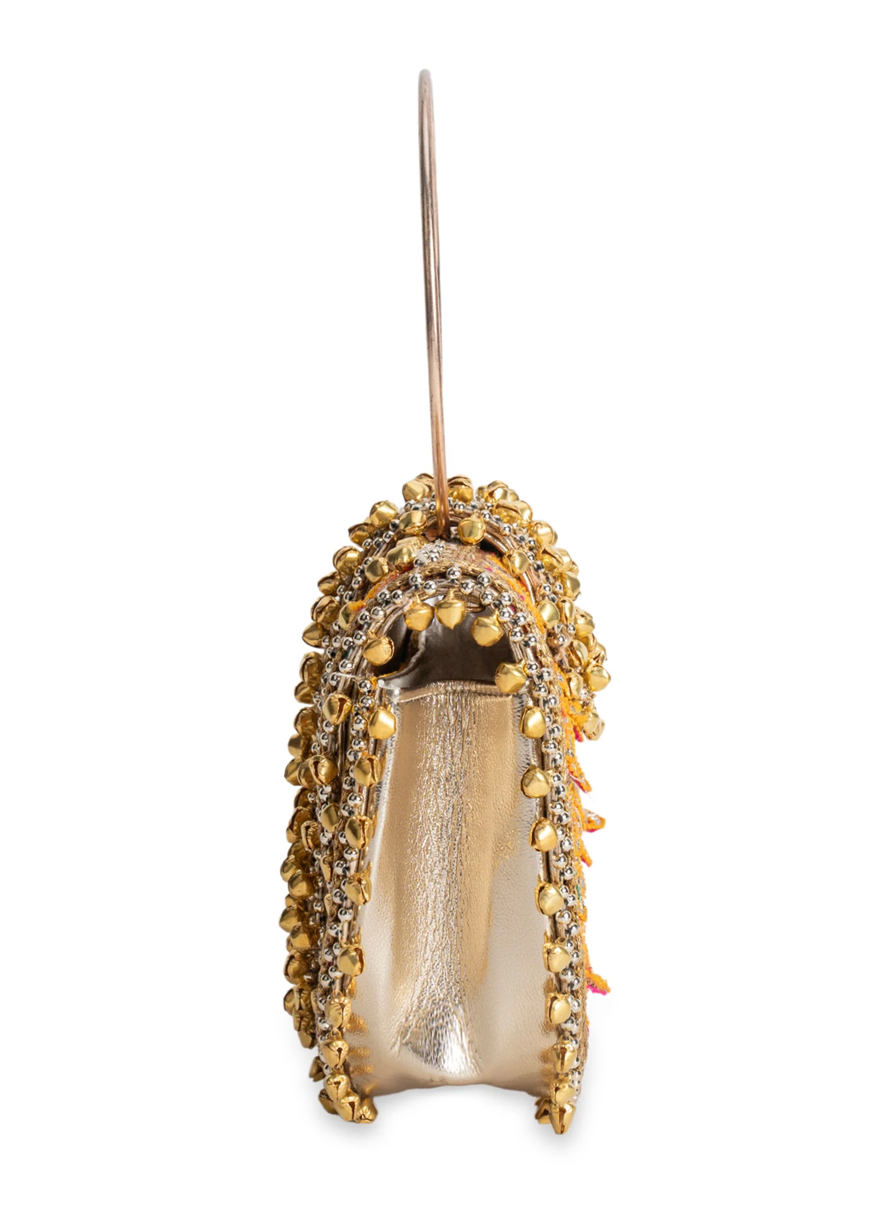 Multi Brocade Embellished Handbag - Image 4