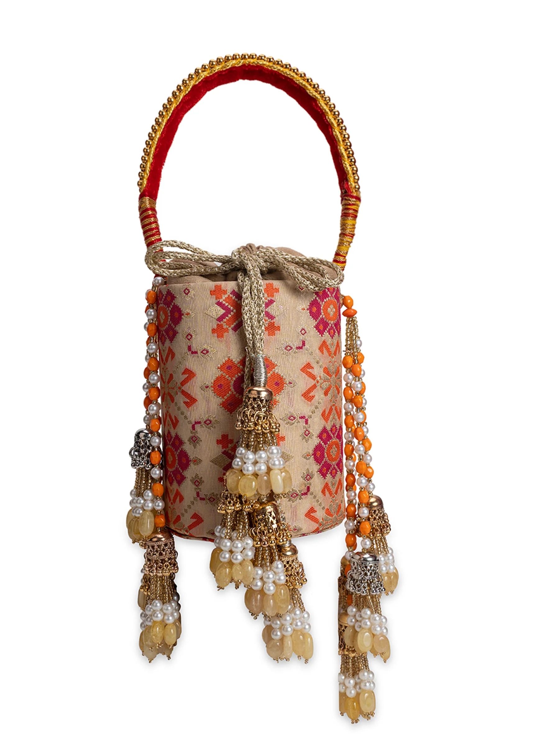 Multi Cotton Potli Bag - Image 2