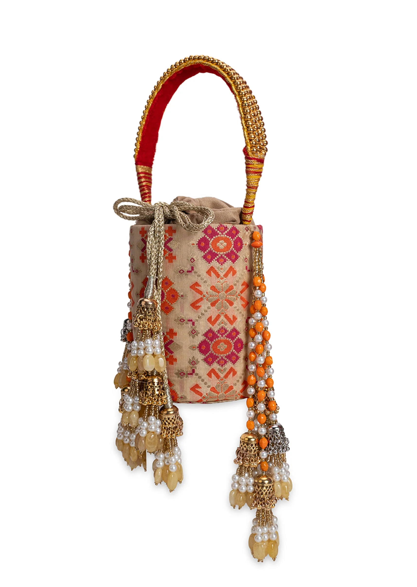Multi Cotton Potli Bag - Image 4