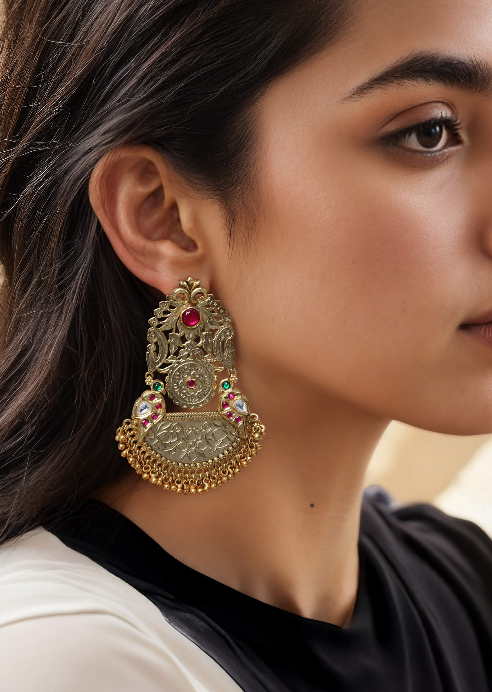Multi Fusion Oversized Danglers