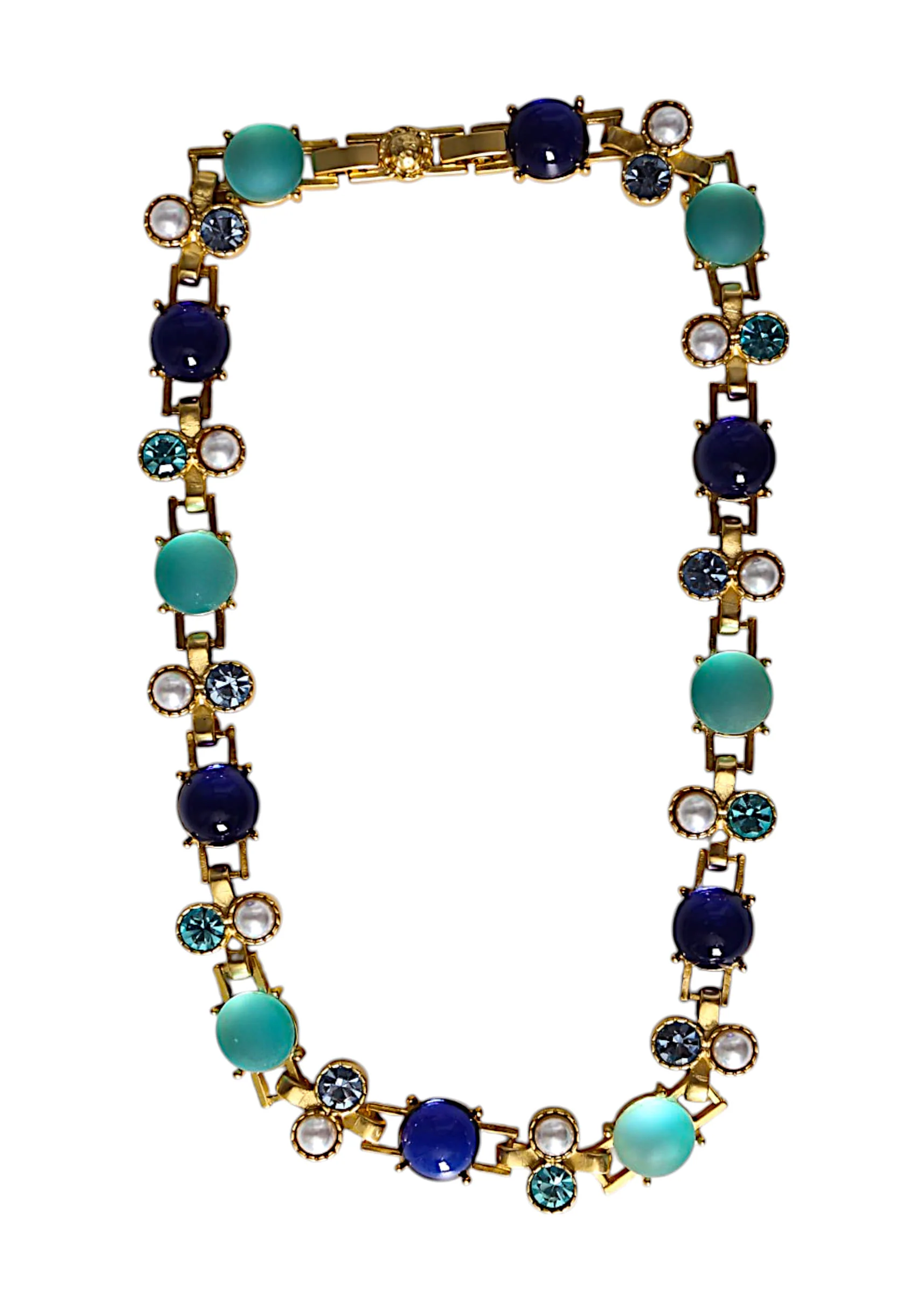 Multi Fusion Stone Encrusted Necklace - Image 2