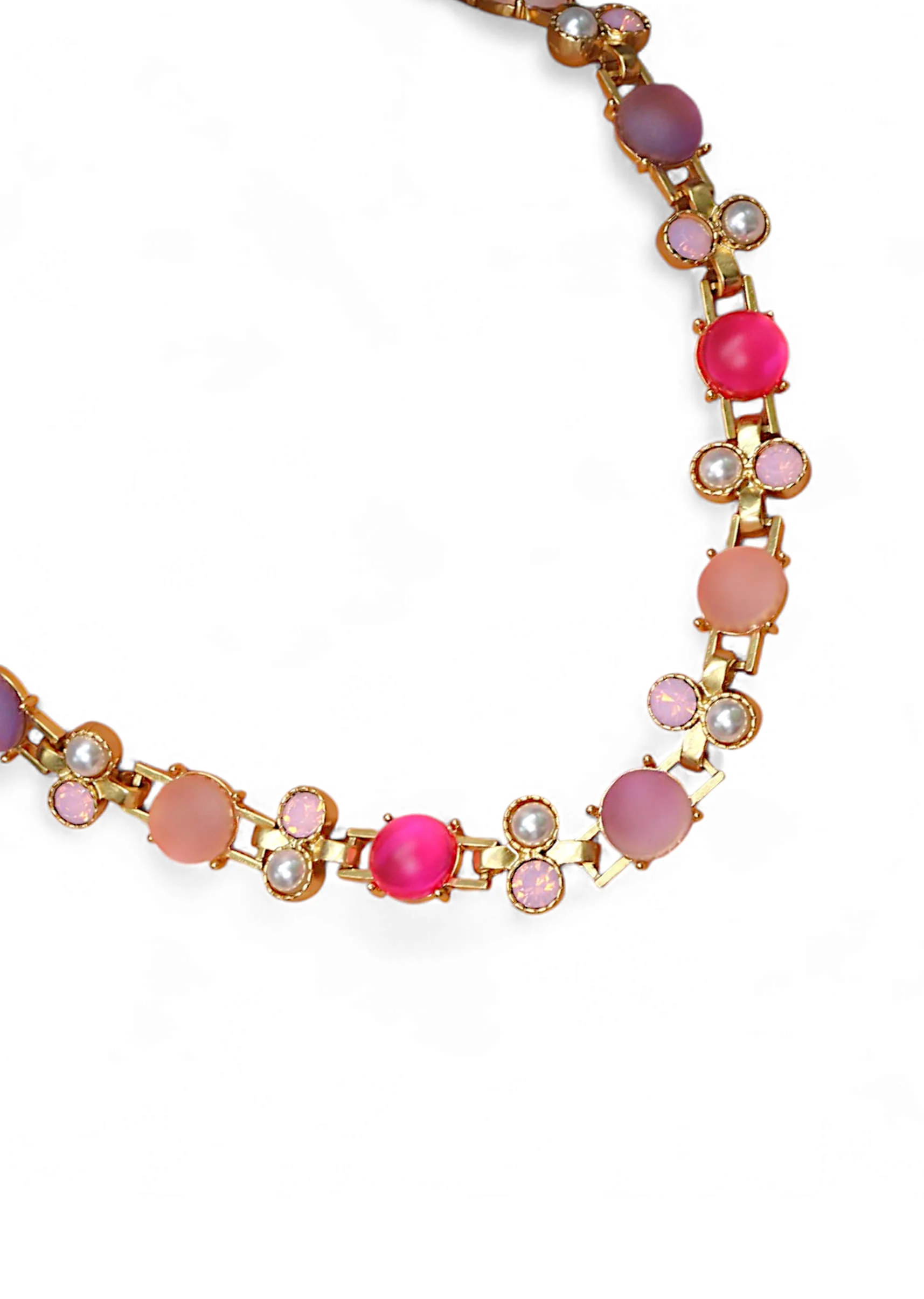 Multi Fusion Stone Encrusted Necklace - Image 6