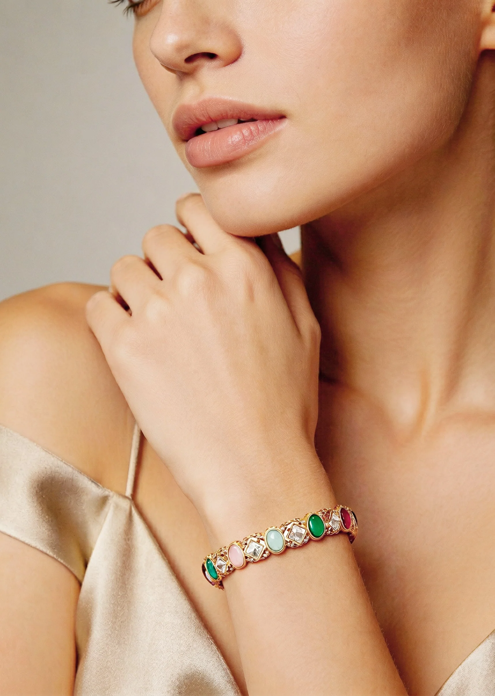 Multi Gold Festive Bangles