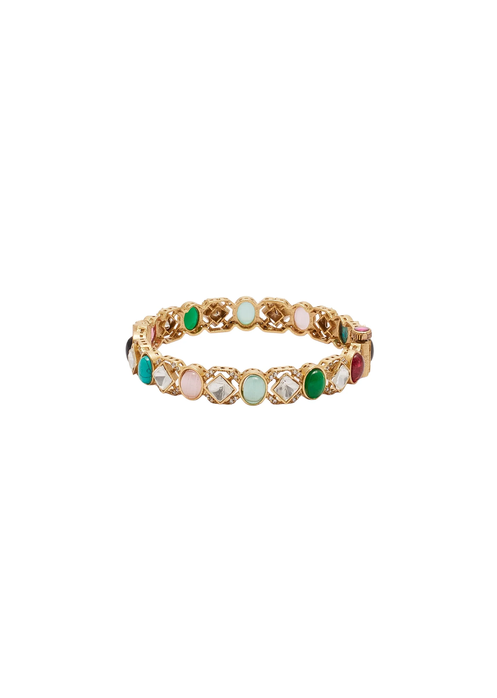 Multi Gold Festive Bangles - Image 3