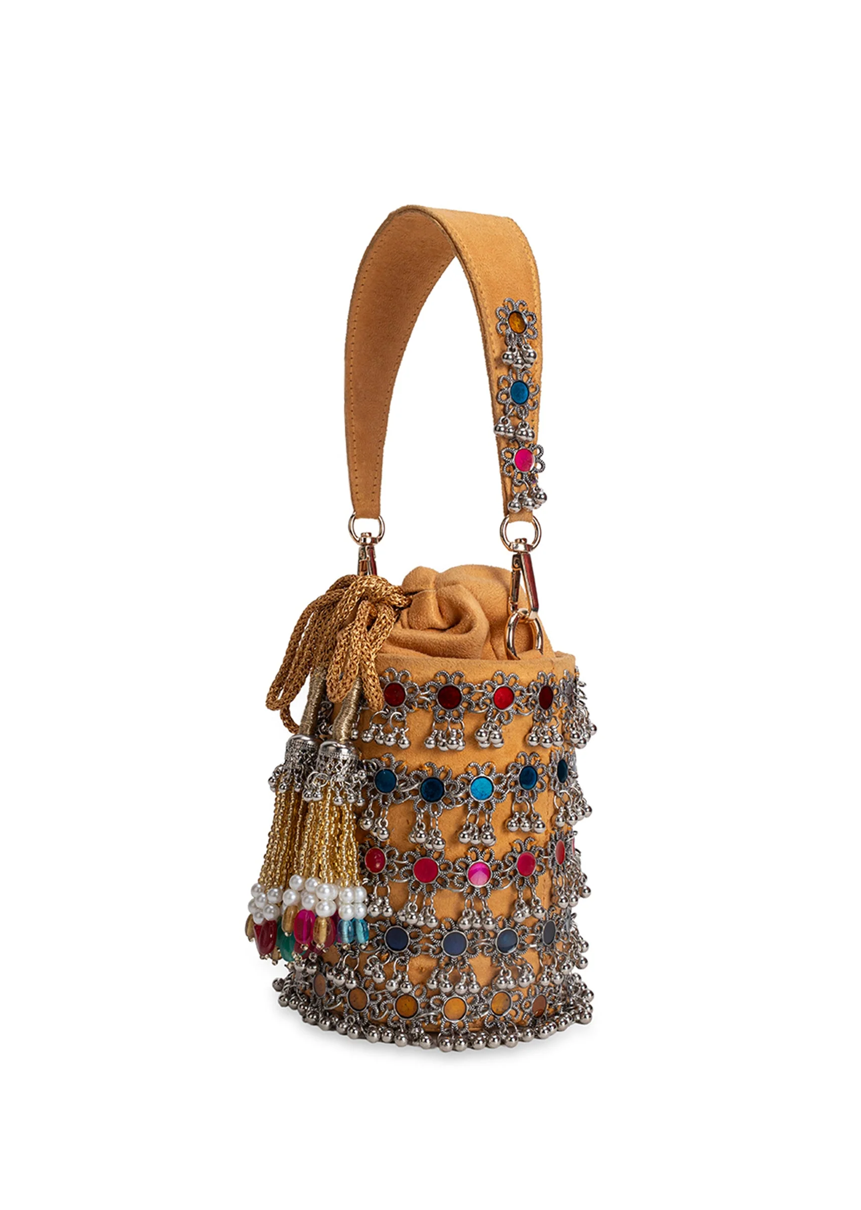 Multi Velvet Potli Bag - Image 3