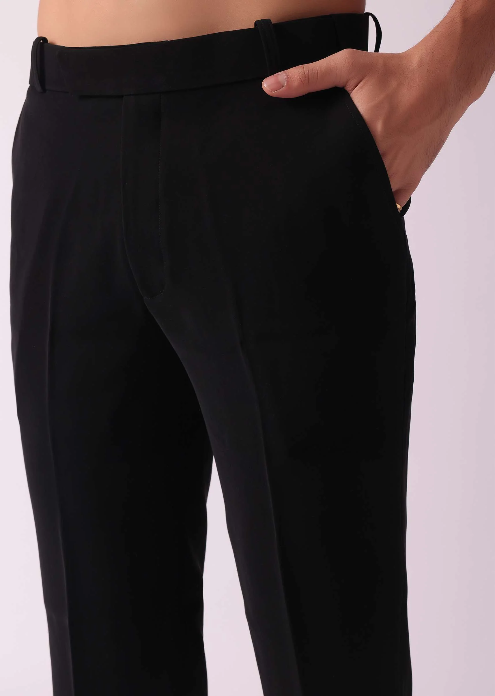Multicolor Textured Indowestern In Velvet - Image 9