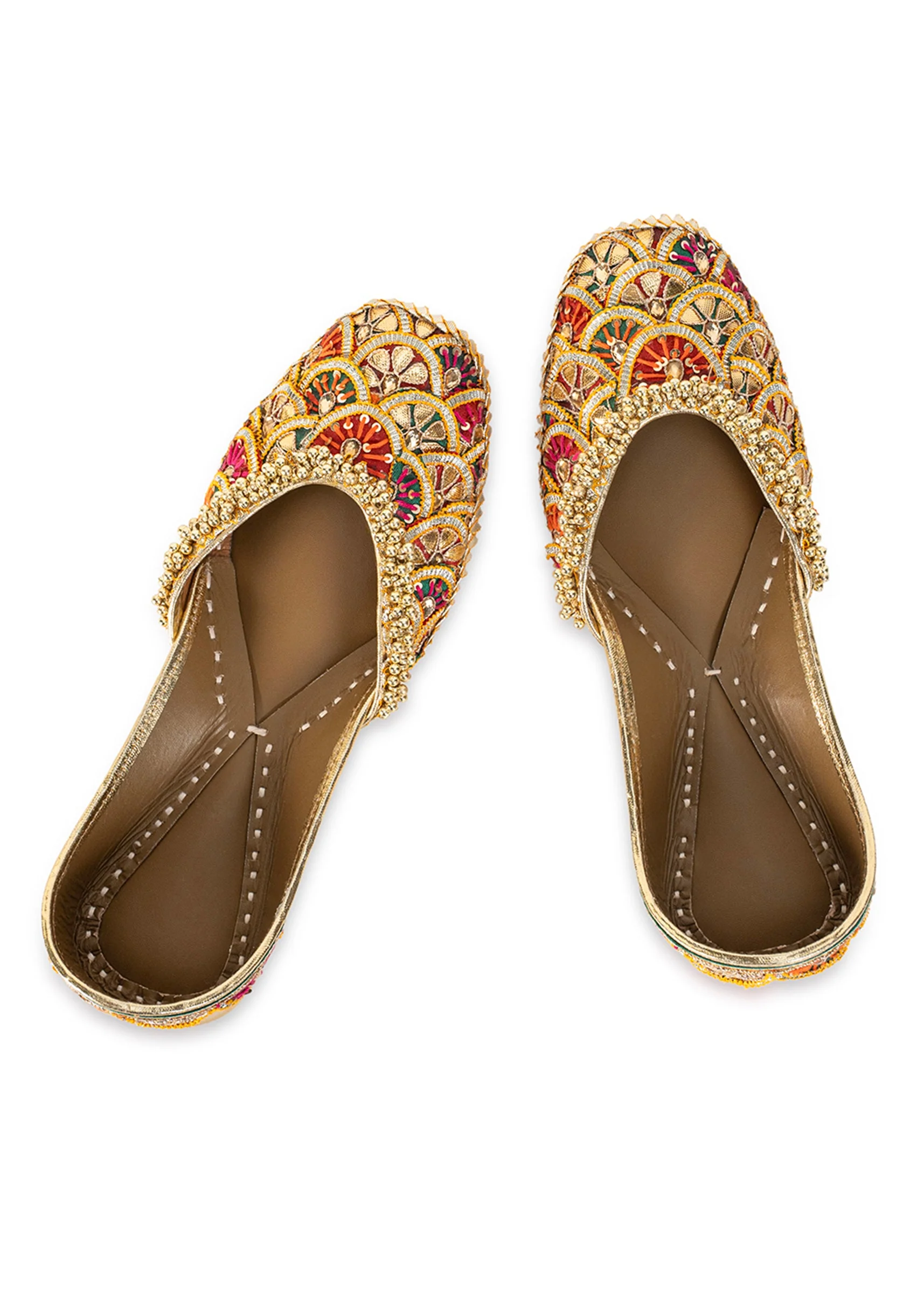Multicolour Embellished Kolhapuri - Image 2